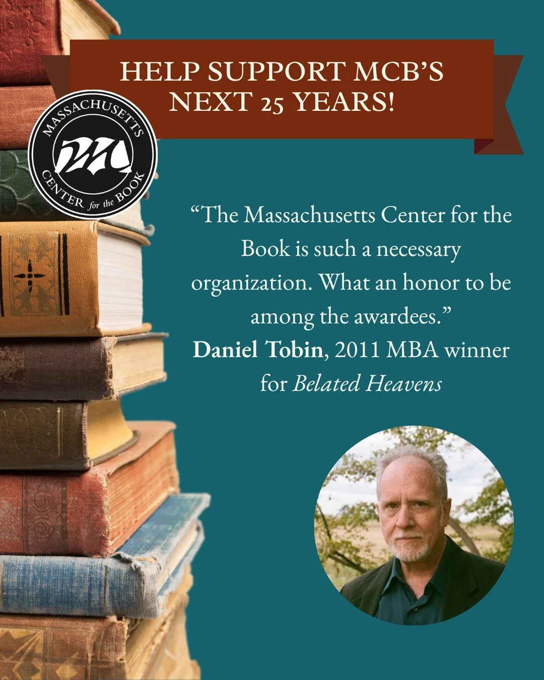 Your continued support makes our work possible. As we look ahead to the next twenty-five years, your donations will help us sustain core programs, develop new literacy initiatives, host thought-provoking author programs and community conversations, a