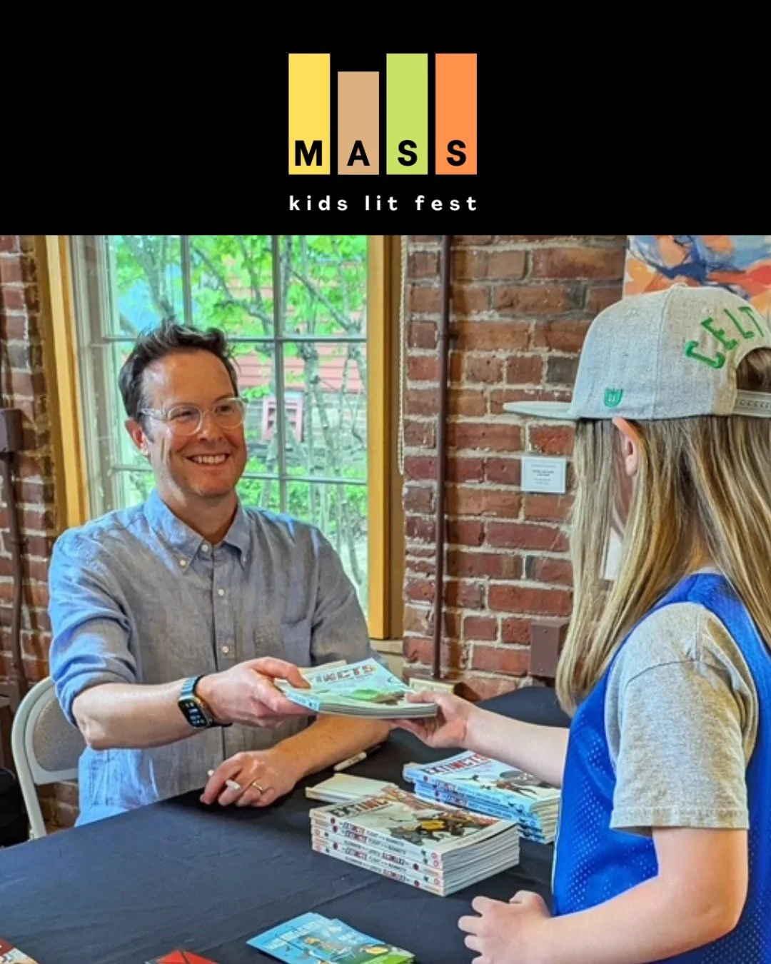 Applications are still open to participate in Mass Kids Lit Fest 2026! If you are an author, a library, a school, or a business who is interested in sponsoring this Western Mass event, please head to MassKidsLitFest.org and find out more!