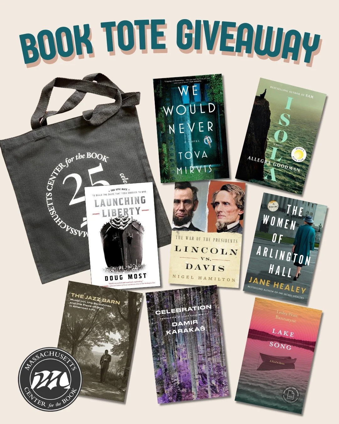 Our 2025 Book Tote Raffle winners have been chosen! Dora and Annie were the lucky ones randomly chosen out of all those who read and submitted their books for 12 months of 2025! They are both receiving a MCB tote filled with books. It's a perfect tim