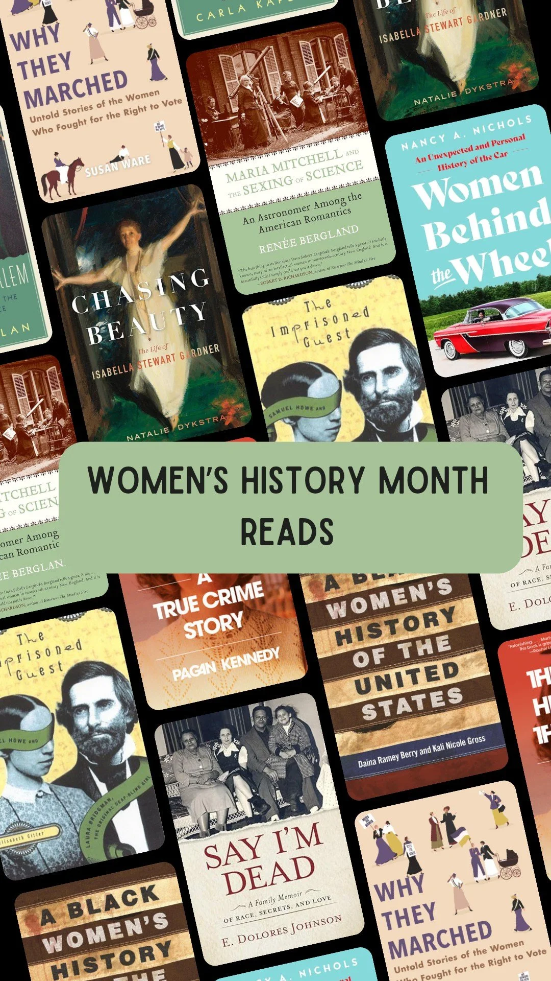 In honor of Women's History Month, we present a short list of women's history books by MA authors and publishers. Check them out at your local library or bookstore today! 

A Black Women's History of the United States by Daina Ramey Berry (@dainarame