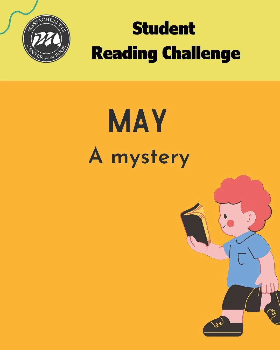 If you are reading along with our Student Reading Challenge it is time to read "A mystery" for the month of May. This is the last prompt in our 12 month cycle and we've got some great recs!