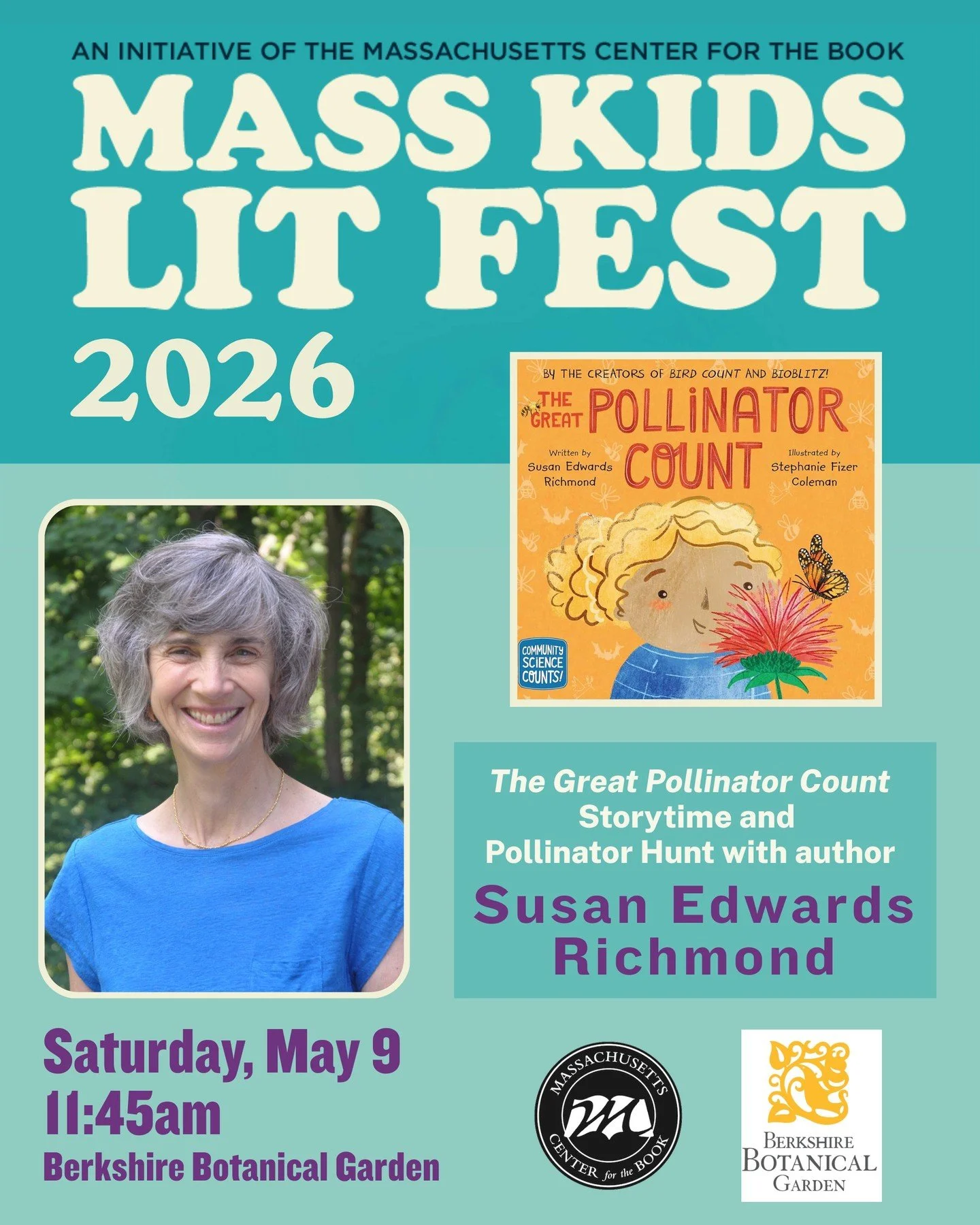 While the Berkshire Botanical Garden's (@berkshirebotanicalgarden) SpringFest has been canceled due to weather, our author event with Susan Edwards Richmond (@susanedrichmond) is still on! Join us indoors in Stockbridge tomorrow in the Garden's Cente