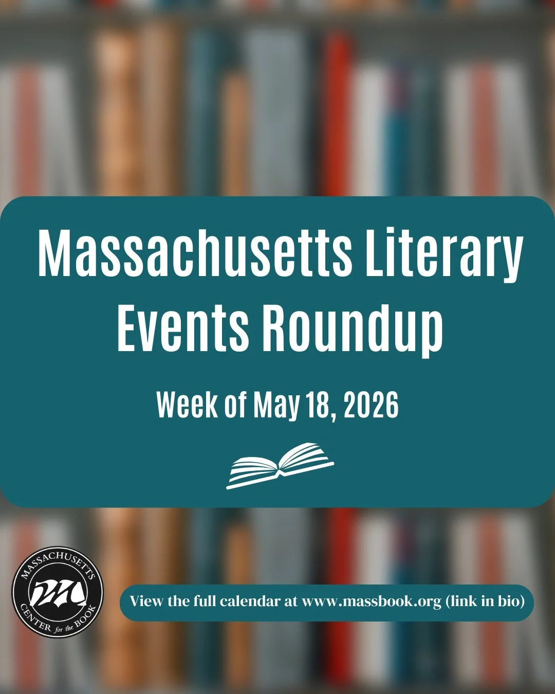 Welcome to your weekly MA literary events roundup! More info at massbook.org/ma-literary-events

May 18th- Join author and professor, Samuel Cohen, for a conversation on his most recent release, Banning Books in America: Not a How-to. This is a virtu