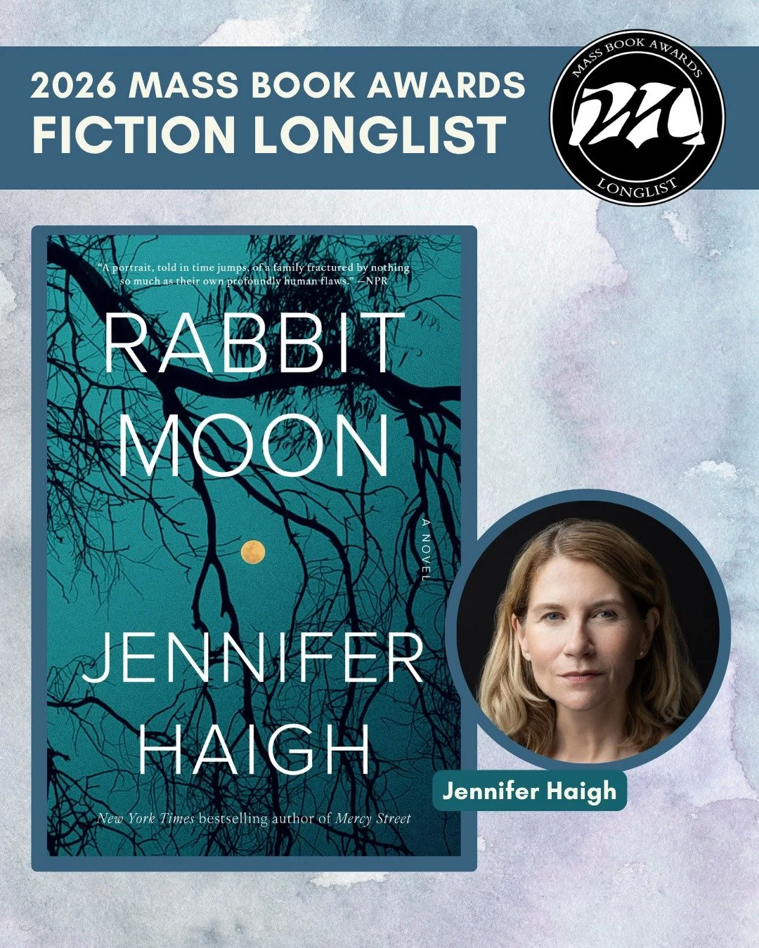 Today we highlight Fiction longlist title &ldquo;Rabbit Moon: A Novel&rdquo; by Jennifer Haigh (Little Brown &amp; Company). @missjenniferhaigh, @littlebrown

Four years after their bitter divorce, Claire and Aaron Litvak get a phone call no parent i