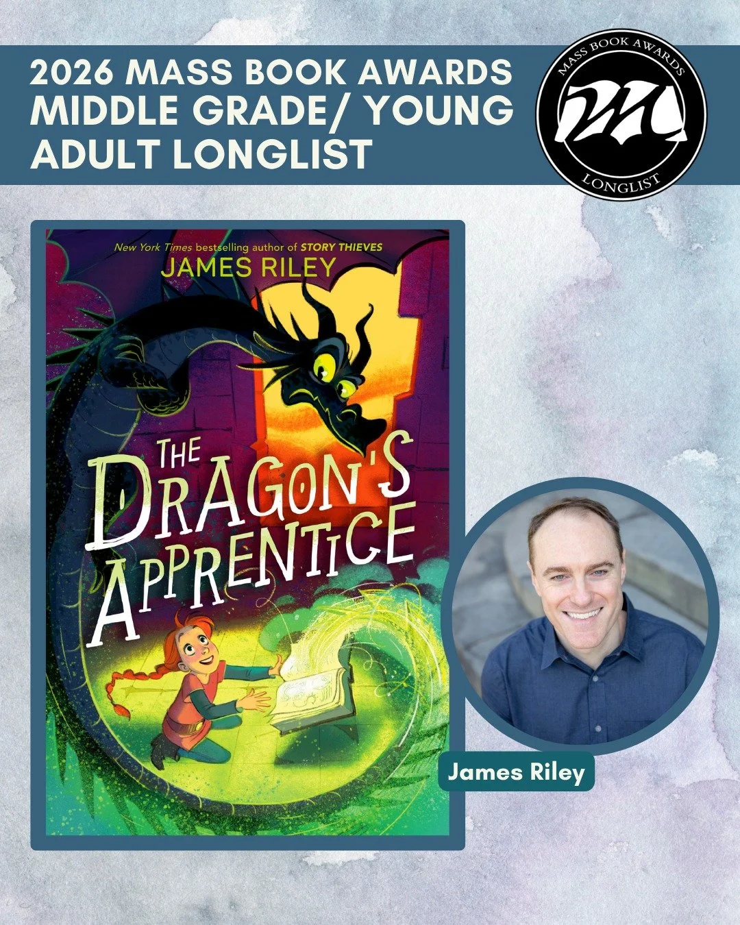 Today we highlight MG/YA longlist title &ldquo;The Dragon's Apprentice&rdquo; by James Riley (Labyrinth Road). @jamesrileyauthor, @penguinrandomca.

STOP. Don&rsquo;t read any further. There are magic spells in this book, and the Emperor has forbidde