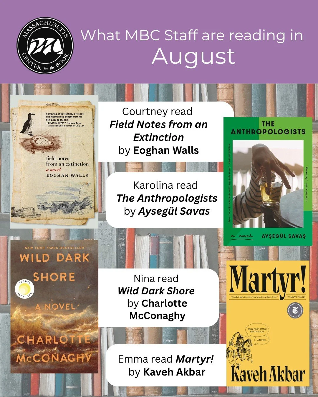 August has been a busy month as we moved offices but our latest reads are in! Maybe one is right for your next book?