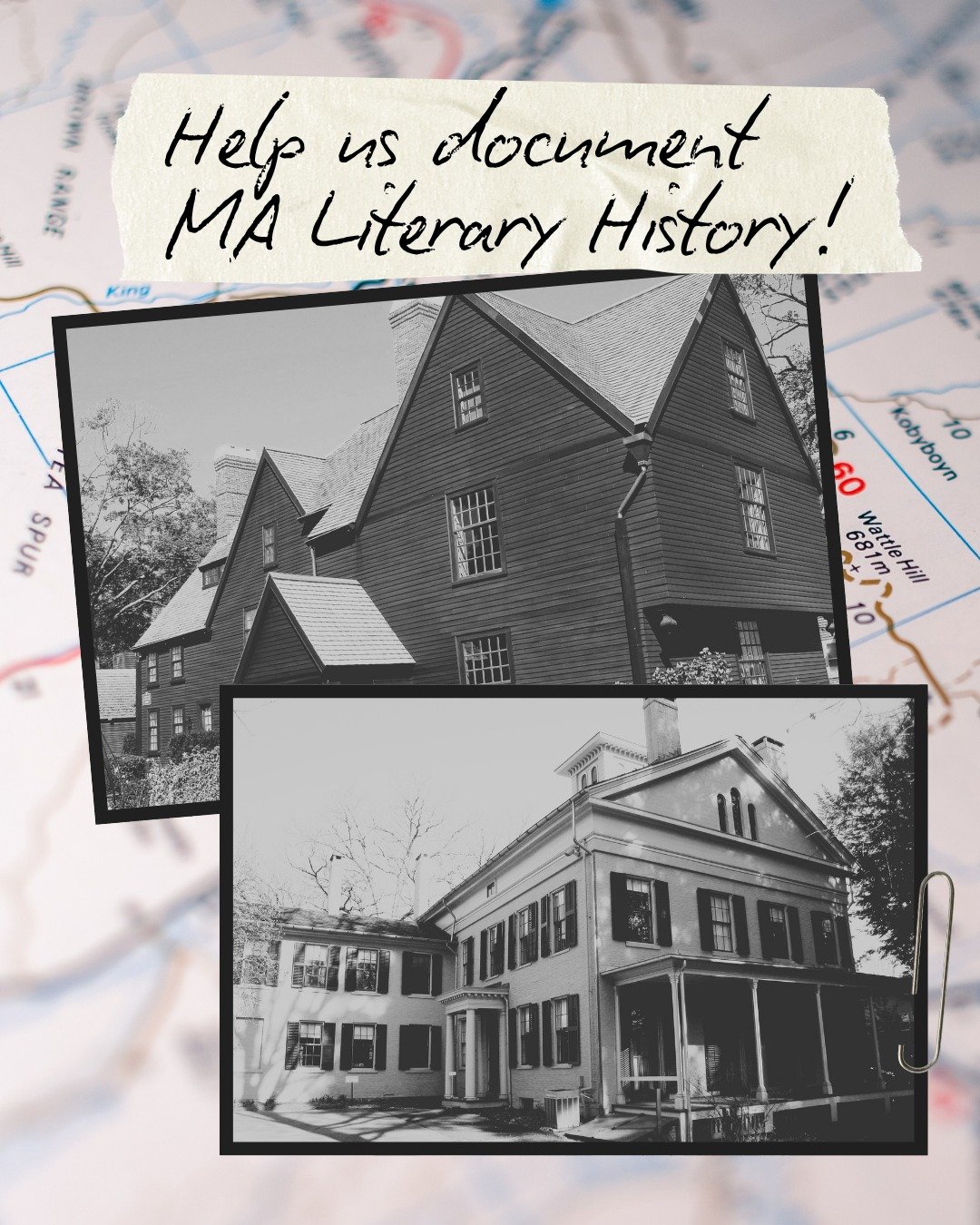 New Volunteer Opportunity! MCB is in the process of creating an online, interactive Literary Map of MA to document our rich literary history. Each site on the map needs to have a photo attached, but we do not have access to non copyrighted photos of 