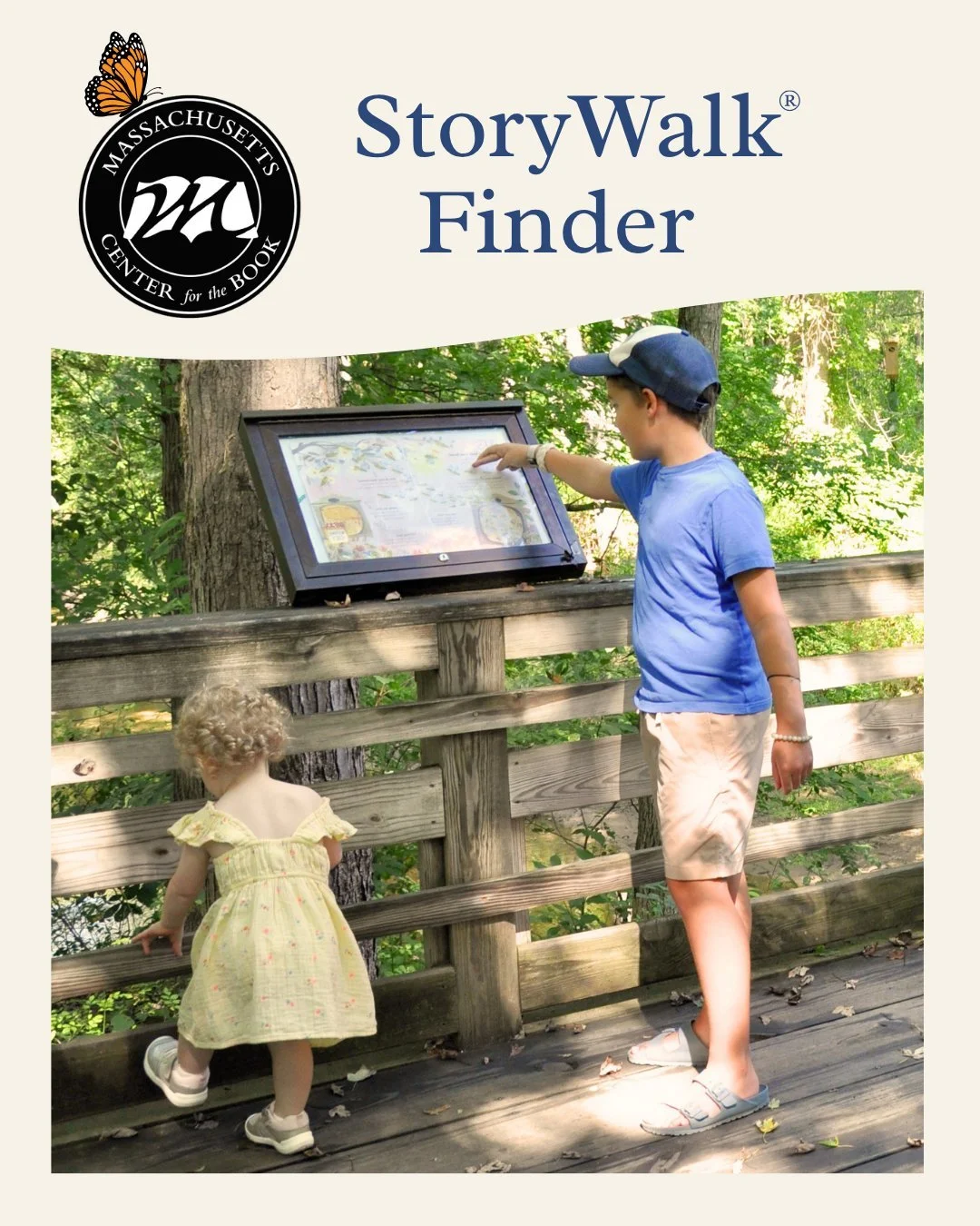 Announcing our MA StoryWalk Finder! Search the state for a walk near you! We have located StoryWalks all over the Baystate for you to visit with you family and take your reading on an adventure! Link in Linktree.