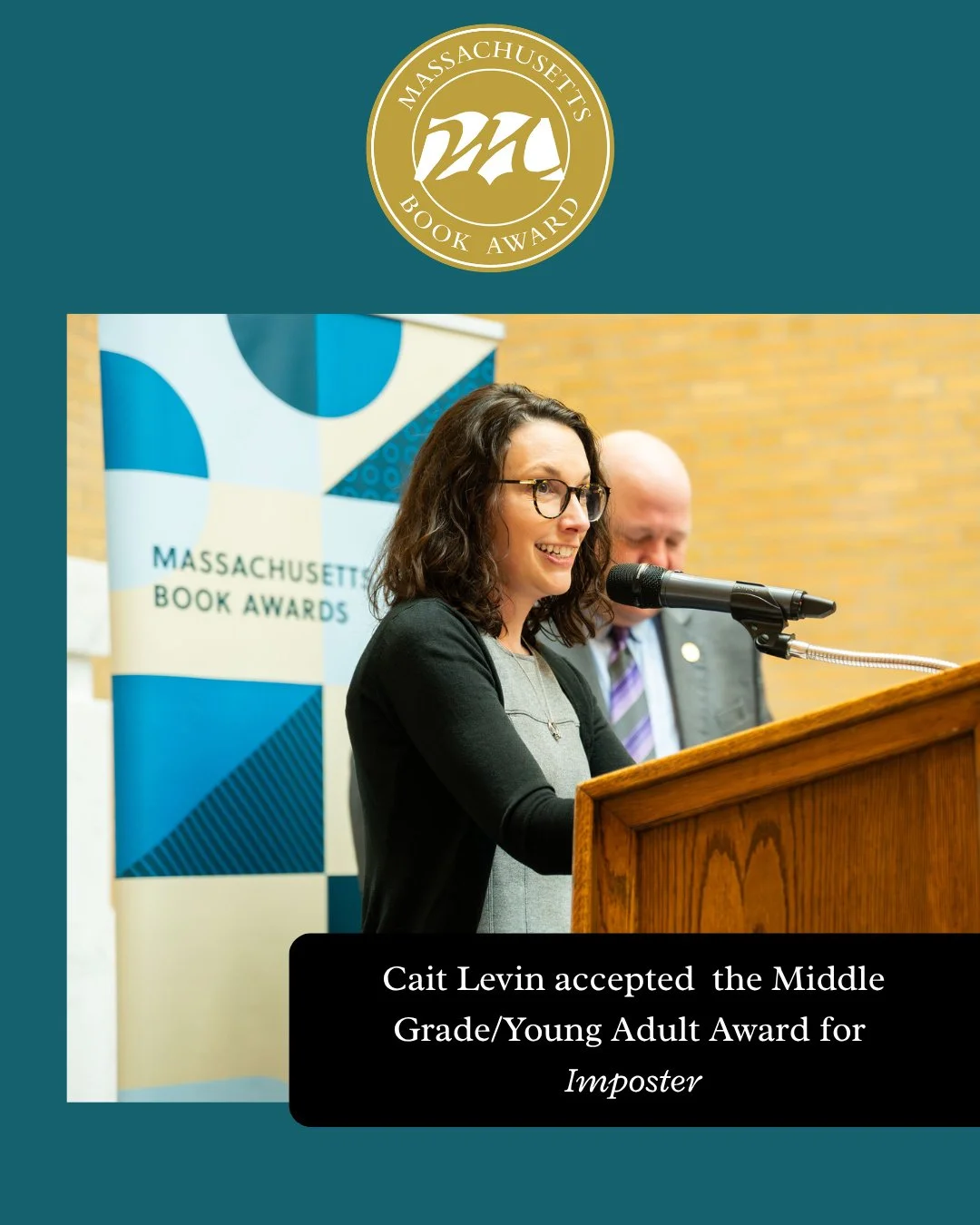 This week we had the honor of celebrating the 26th Annual Massachusetts Book Awards at the State House in Boston. Authors, illustrators, booksellers, librarians, and legislators from all over the state came together to celebrate the rich literary lif