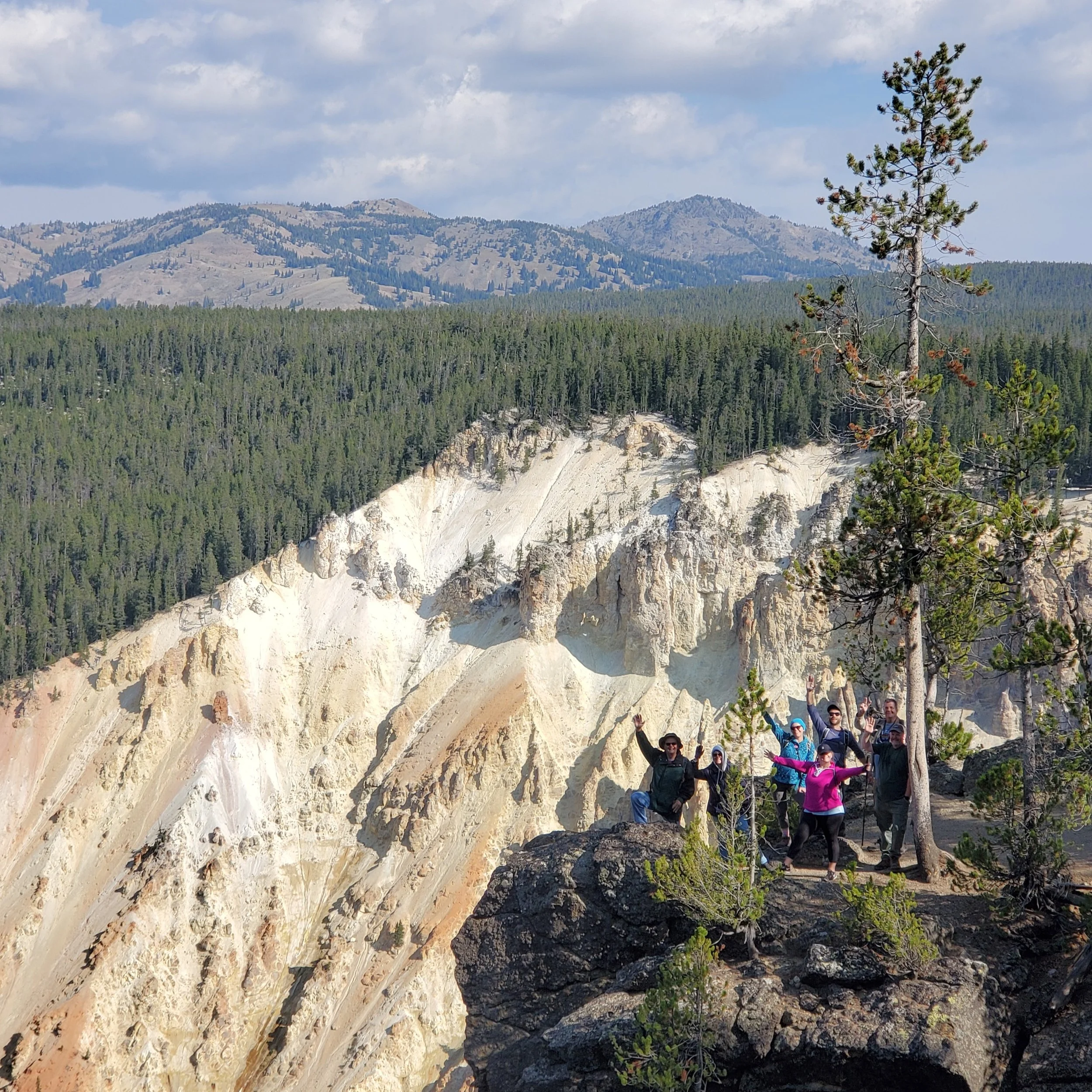 Grand Canyon Rim Hike Yellowstone Hiking Guides