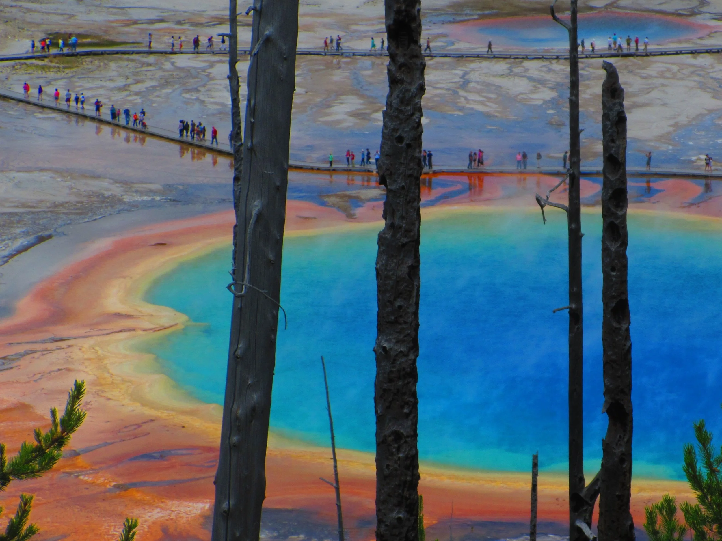 Fairy Falls and Grand Prismatic Hike Yellowstone Hiking Guides