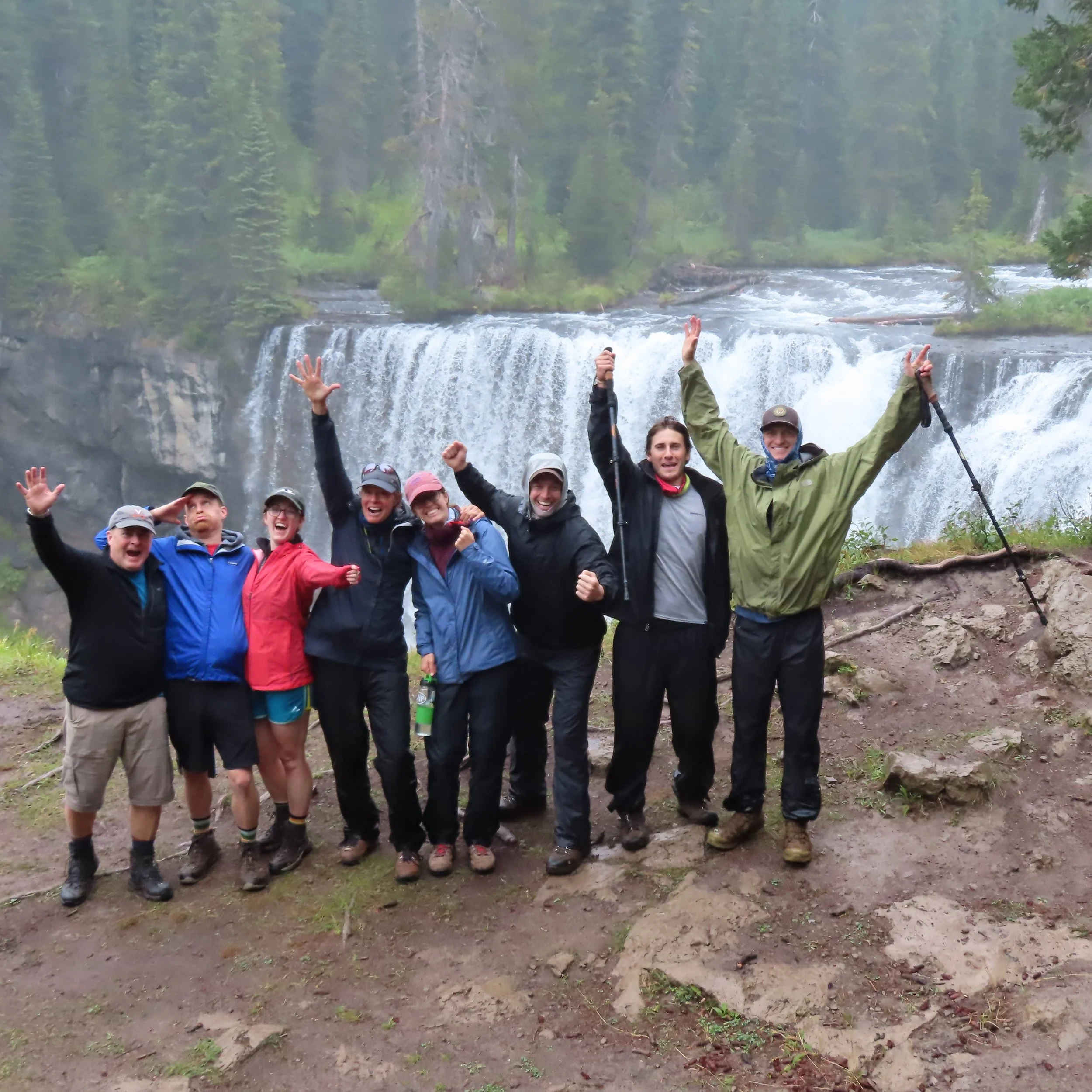 Bechler River Canyon Yellowstone National Park