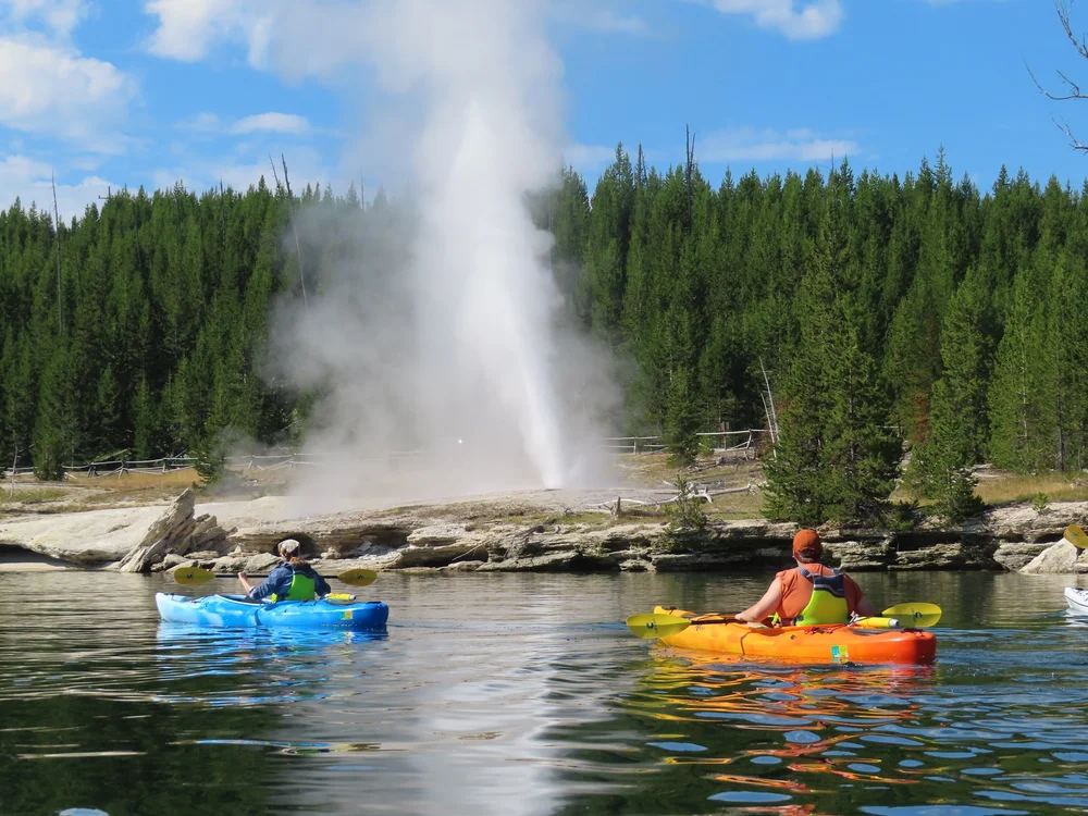 Kayak Tours on Yellowstone Lake — Yellowstone Hiking Guides