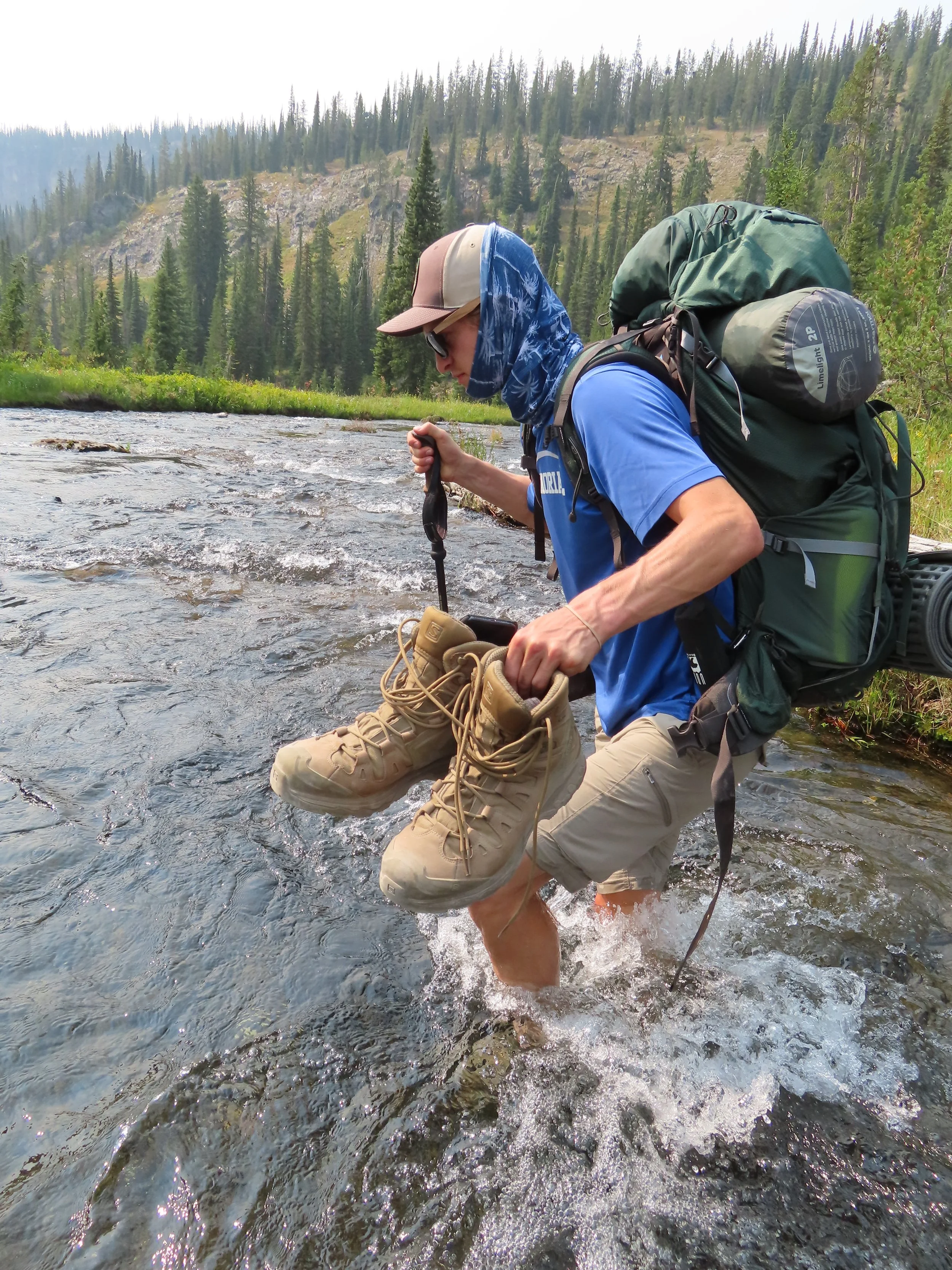 Backpacking the Bechler River Canyon