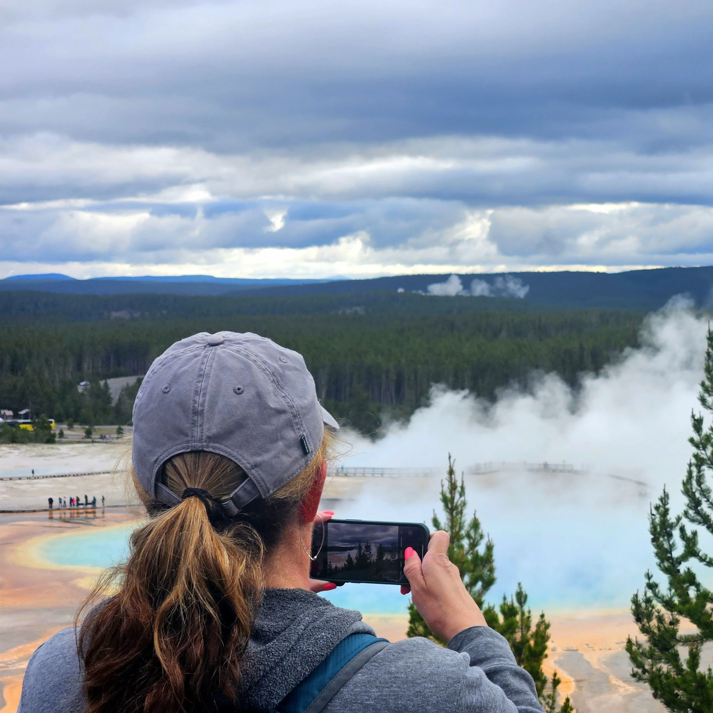 Fairy Falls and Grand Prismatic Overlook Hike Yellowstone Hiking Guides