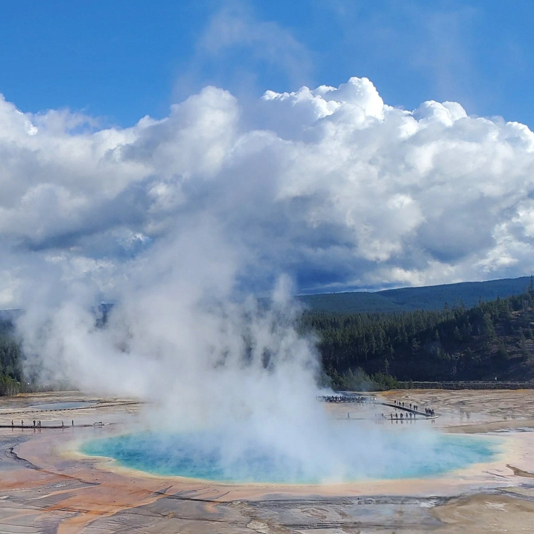 Grand Prismatic Hot Spring