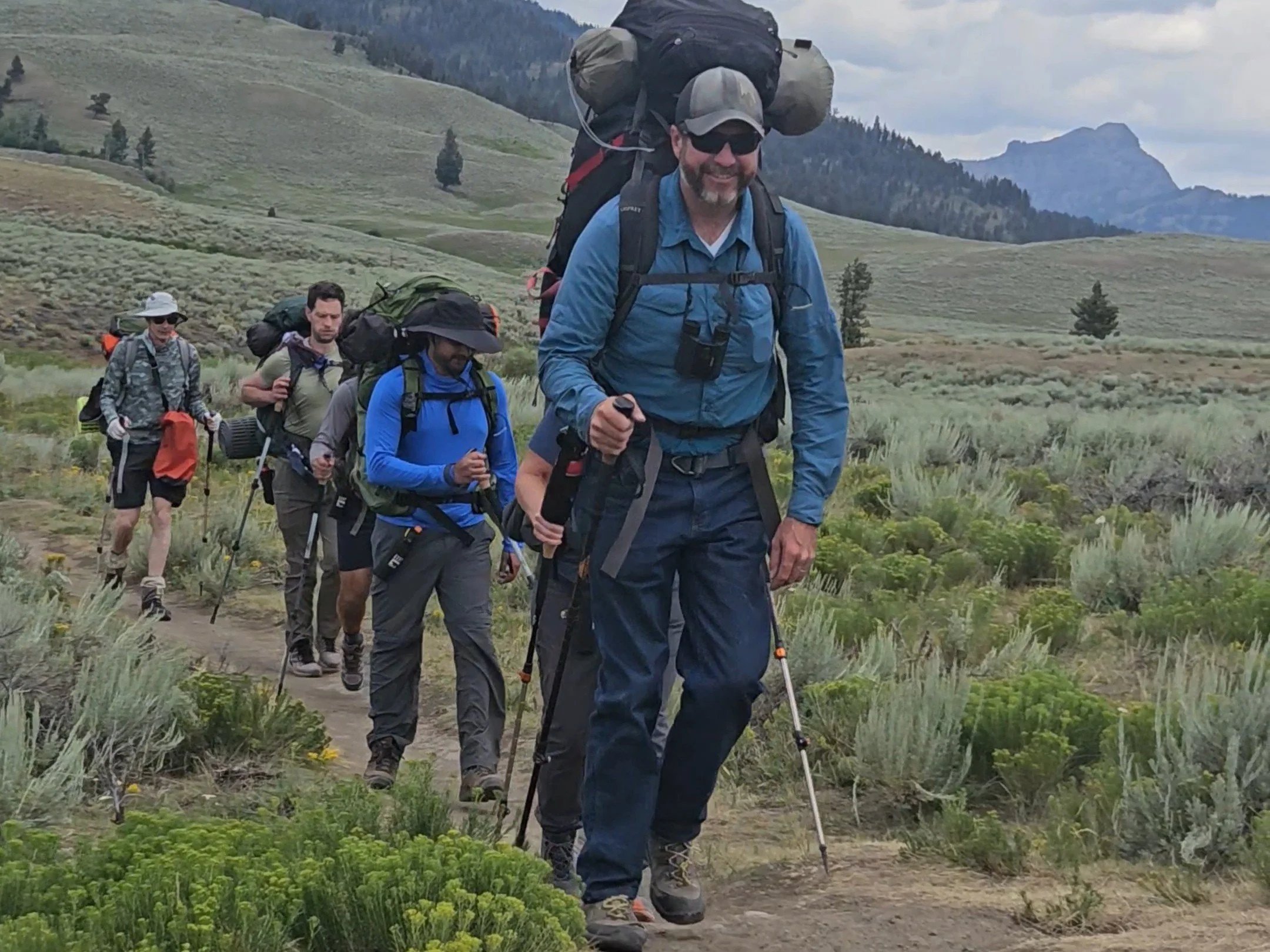 Lamar River Trail Backpacking
