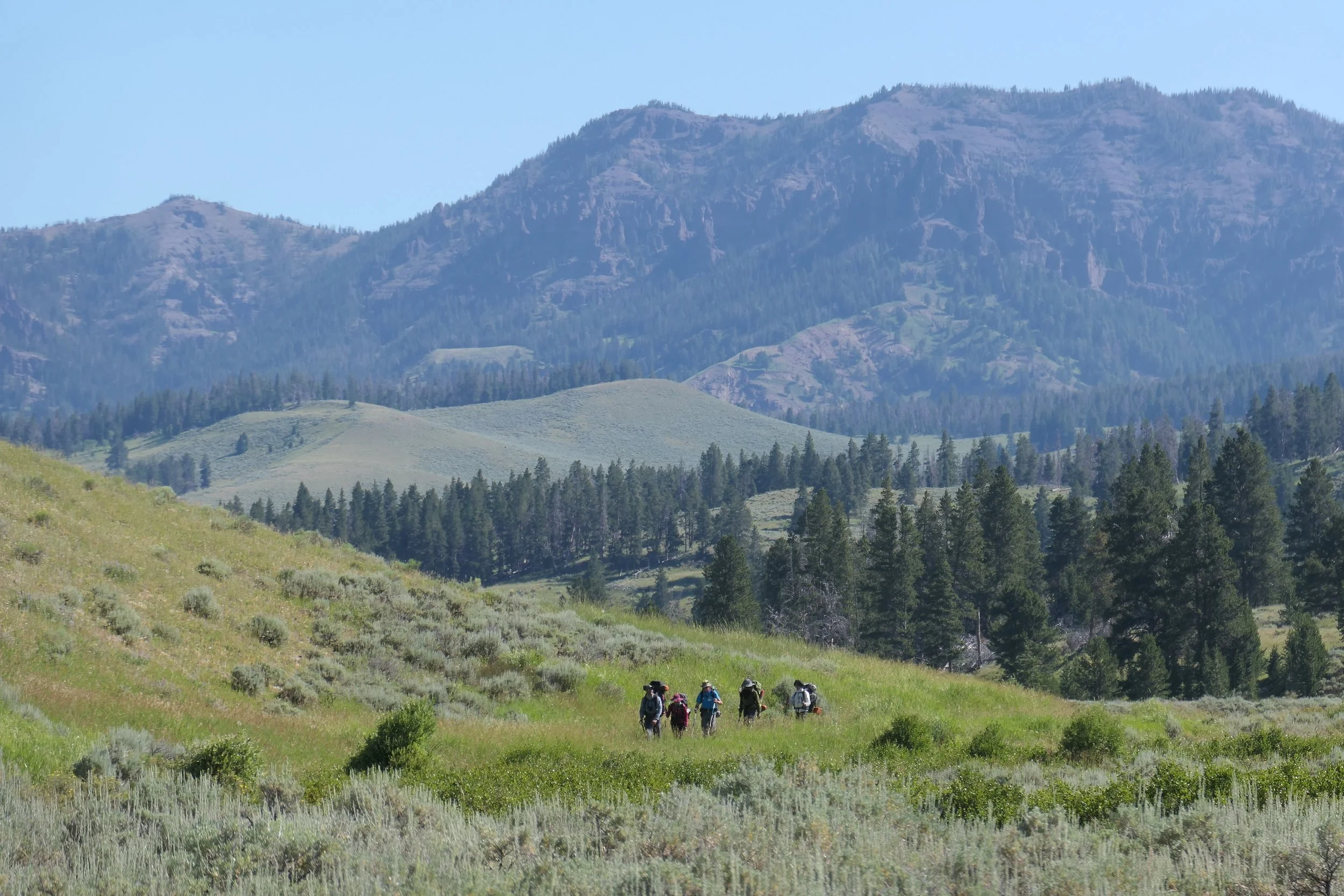 Guided Backpacking Tours — Yellowstone Hiking Guides