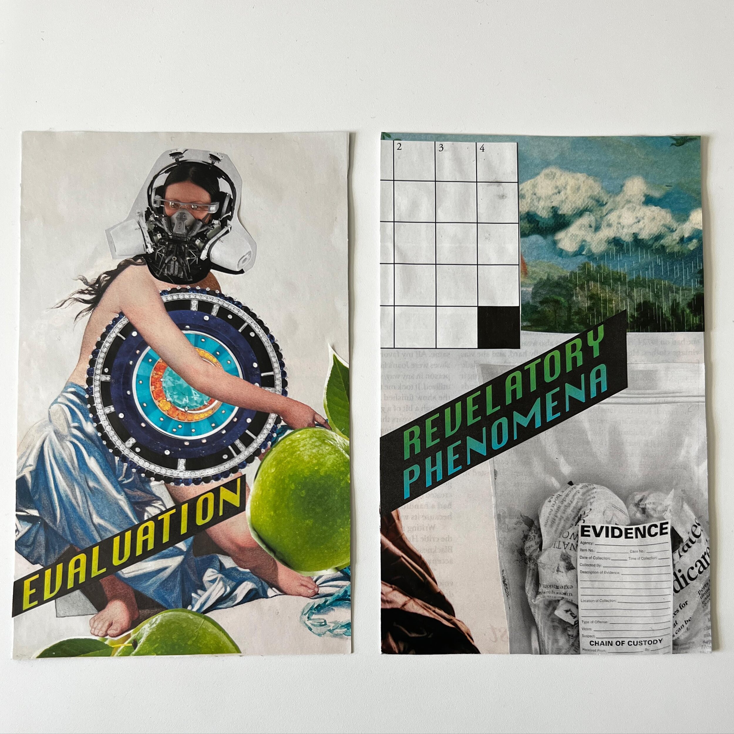 This week&rsquo;s diptych of quick collages from the Have You Tried&hellip;? Groups. We discussed ableism, internalized ableism, and chronic illness burnout. I&rsquo;m really loving using collage right now- having images to choose from feels accessib