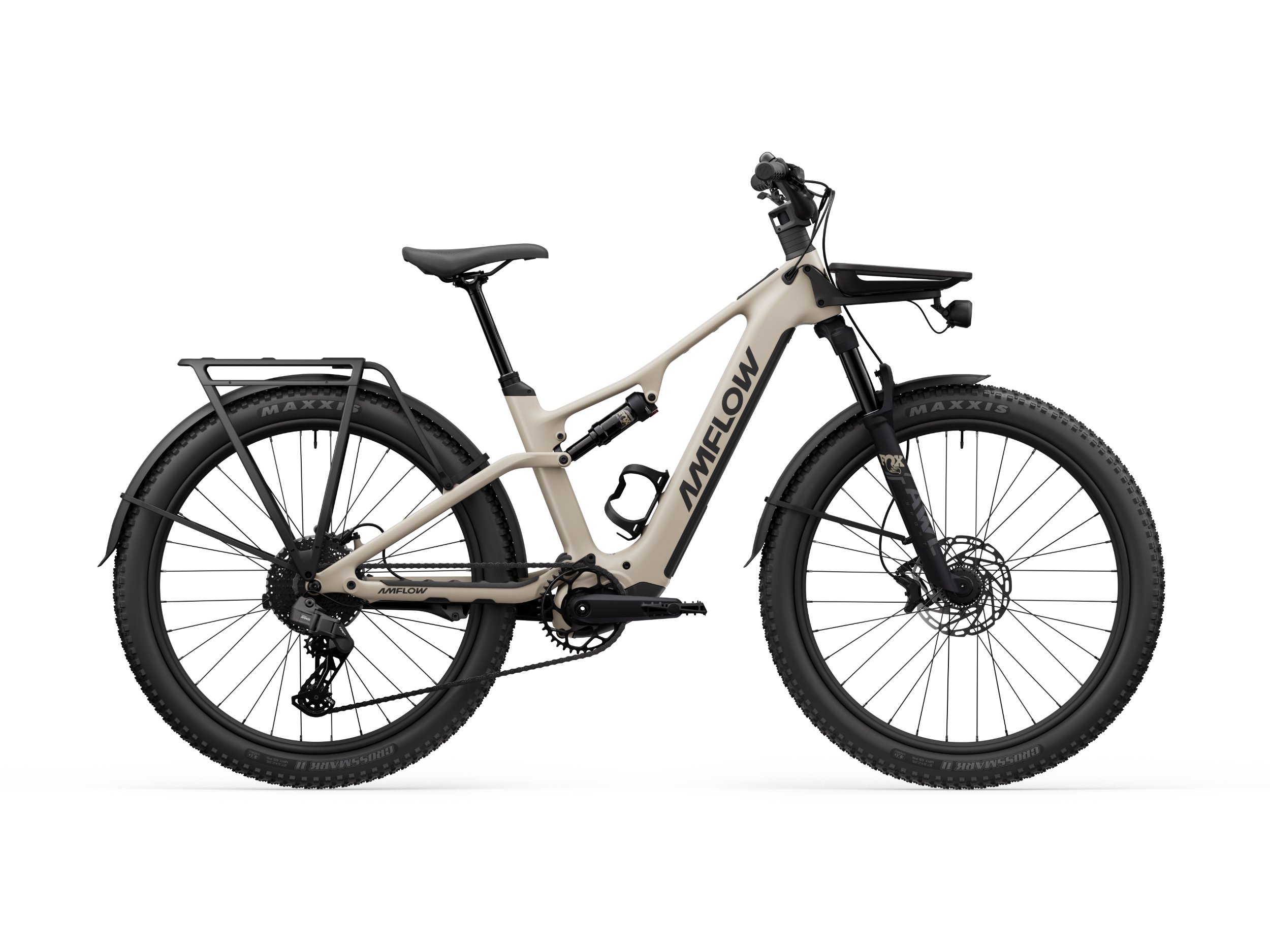 SUV mode with optional front rack installed