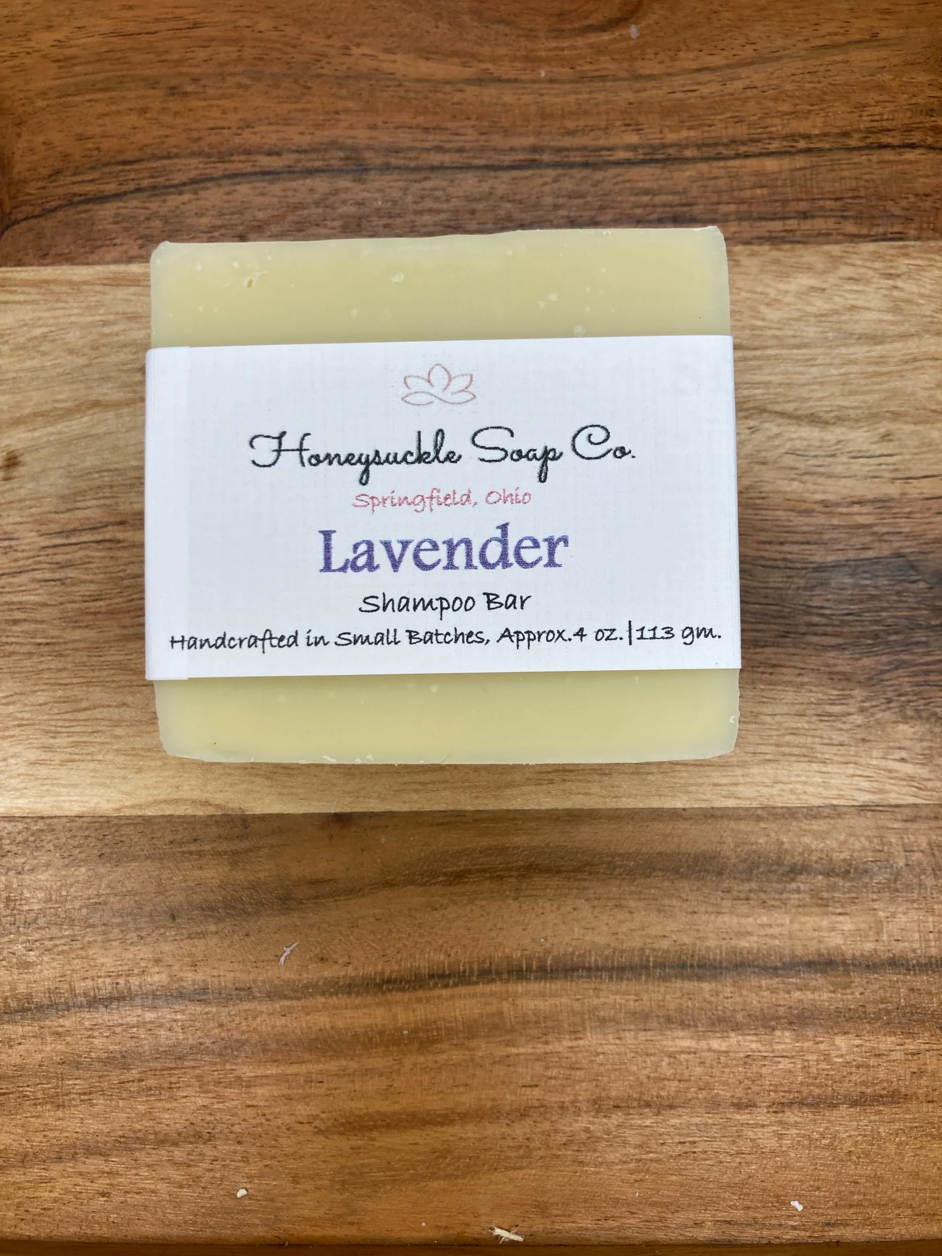 Lavender Shampoo Bar