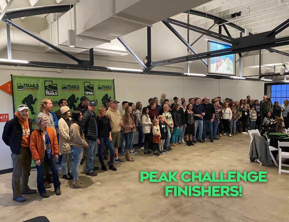 Some of the amazing Peak Challenge Finishers!