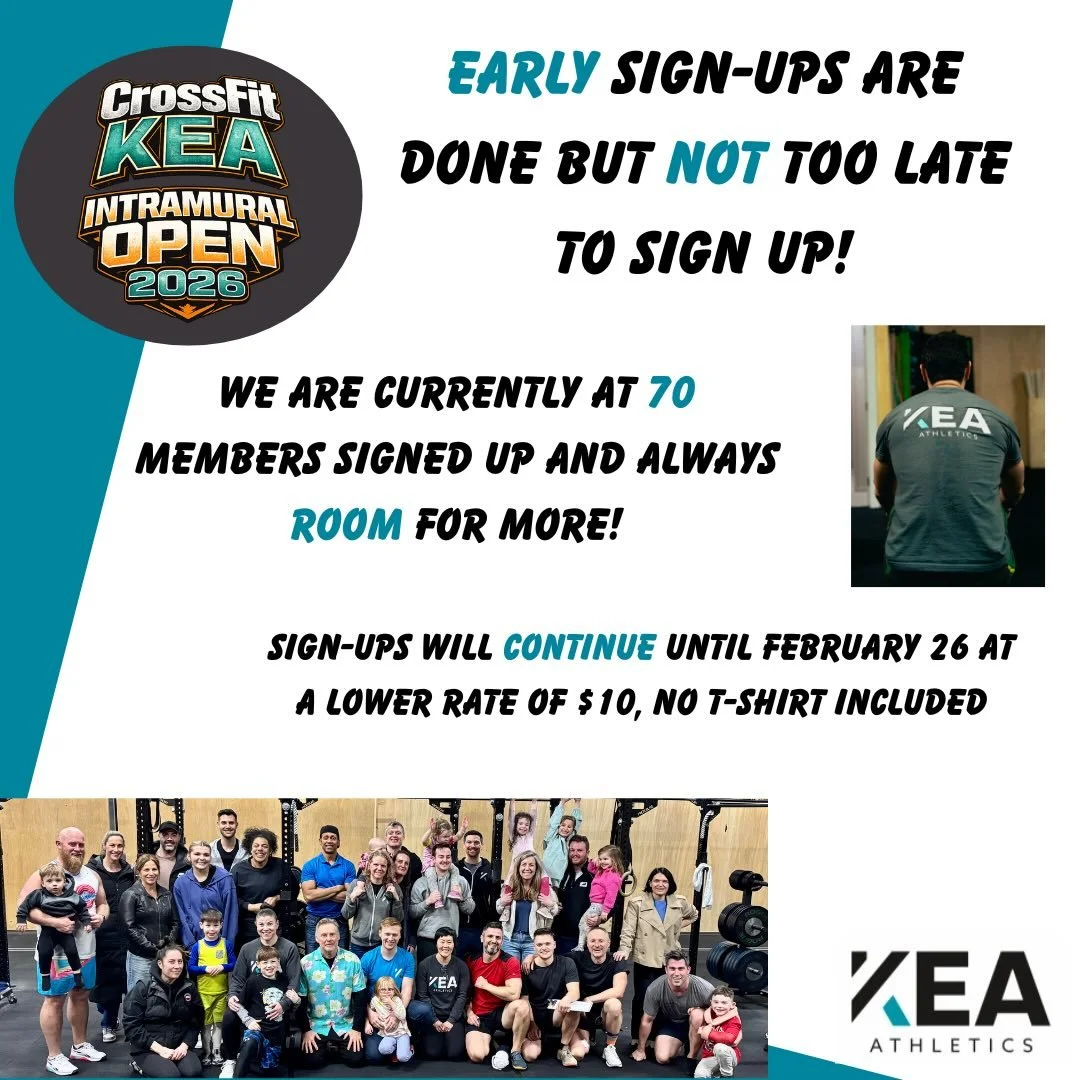70 members currently signed up for our Intramural Open! Still time to sign up over the next two weeks. Don&rsquo;t miss out!
