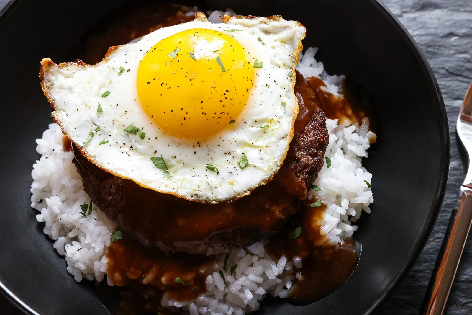 Bison Loco Moco
