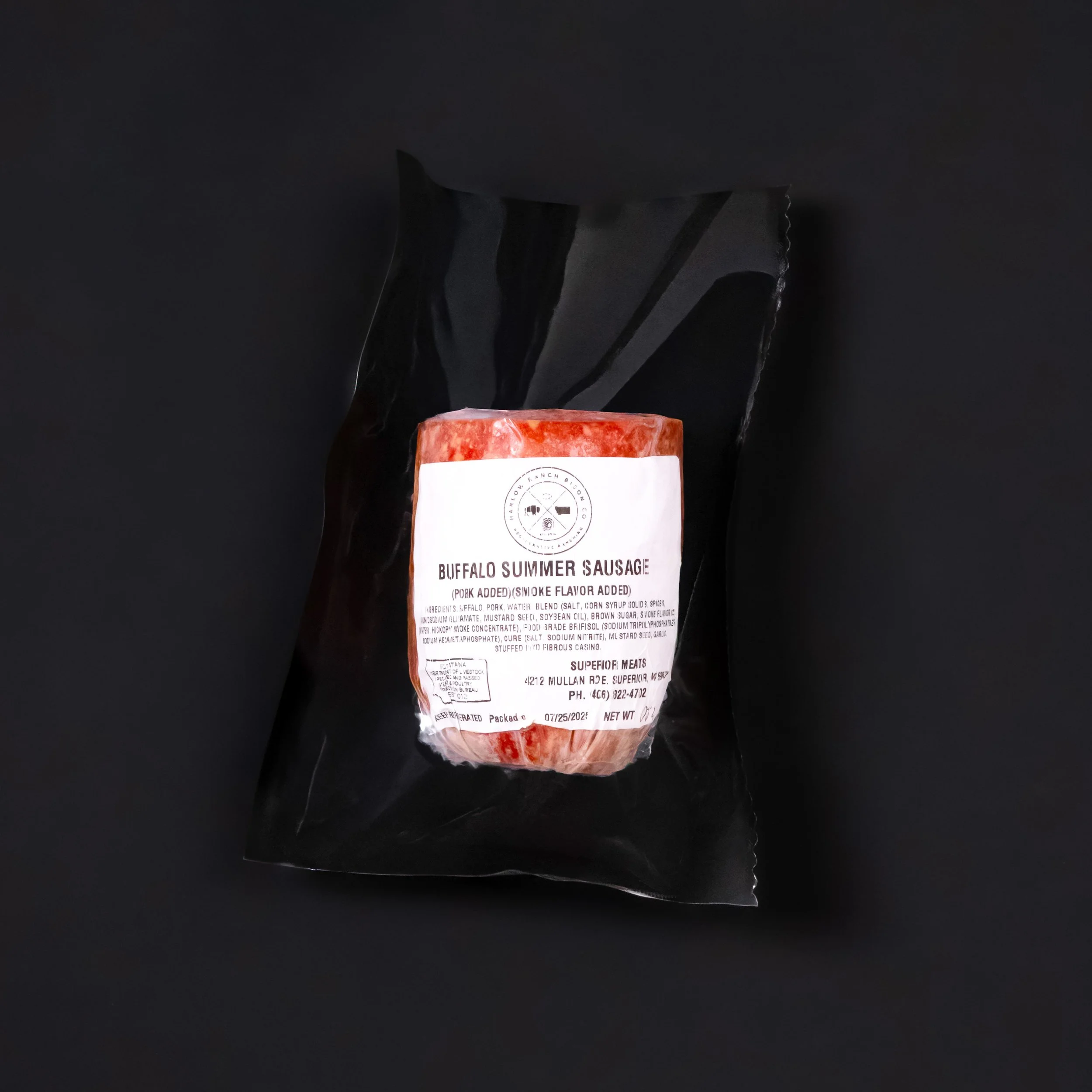 Bison Summer Sausage