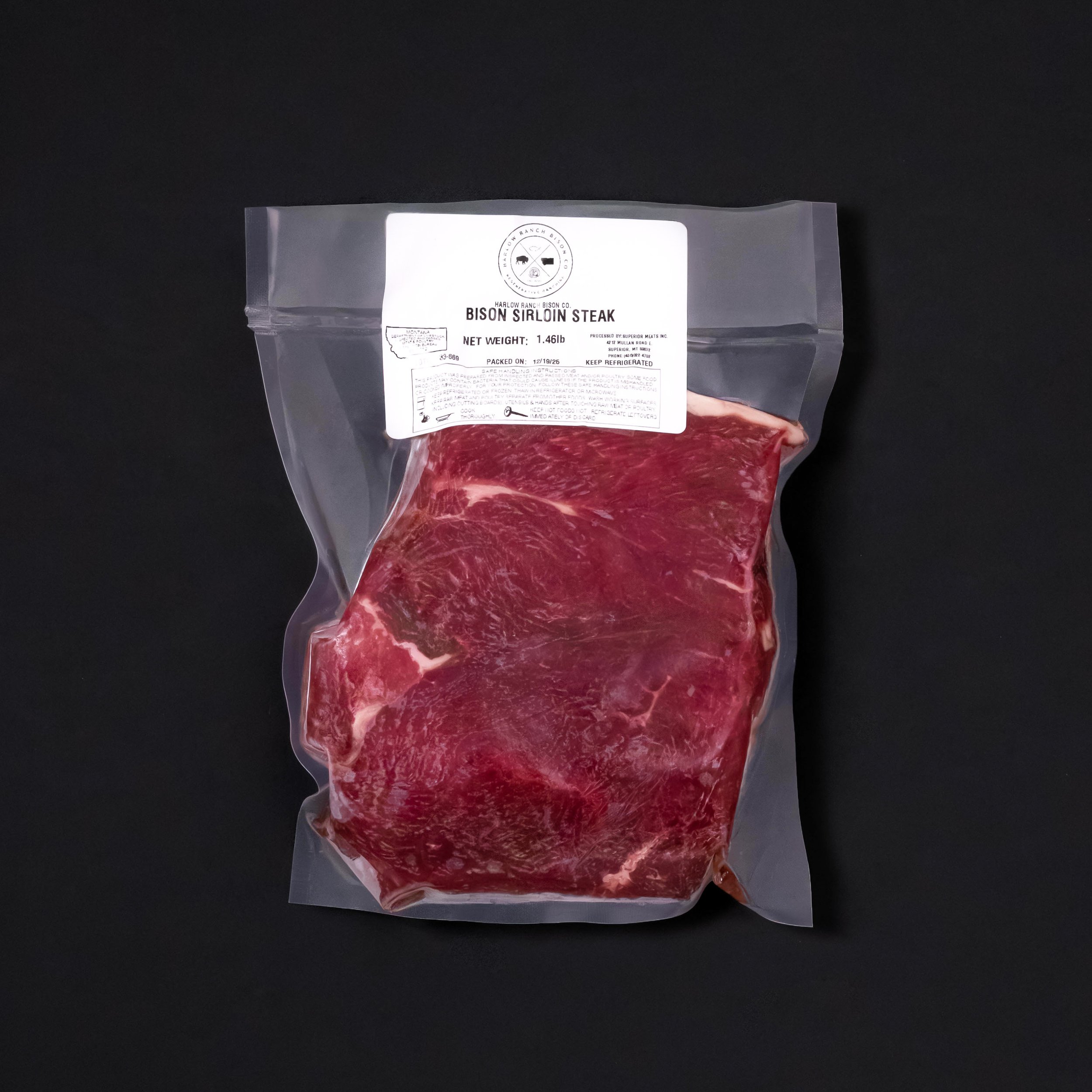 Bison Sirloin Steak - Large 2 Pack.jpg