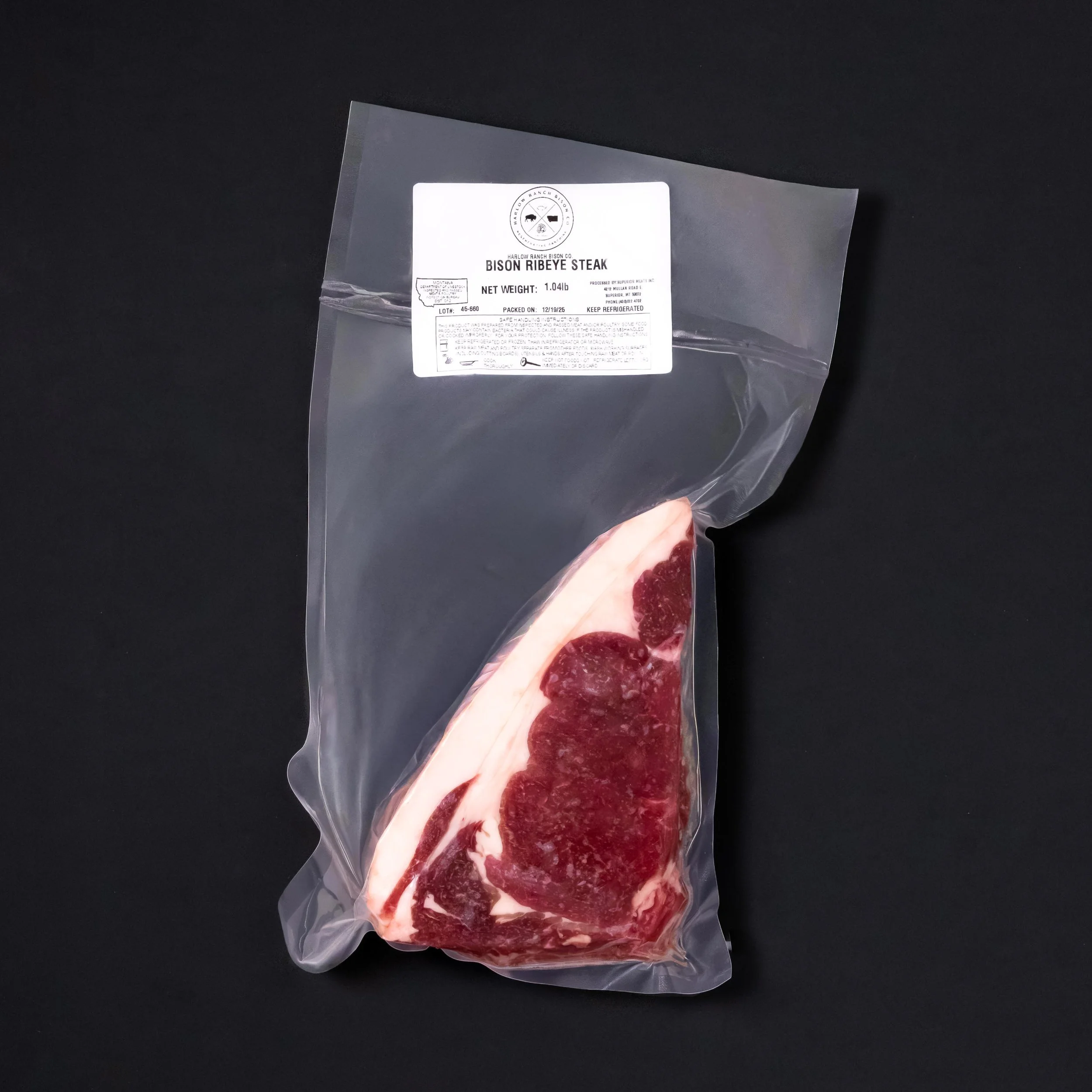 Bison Ribeye/Rib Steak