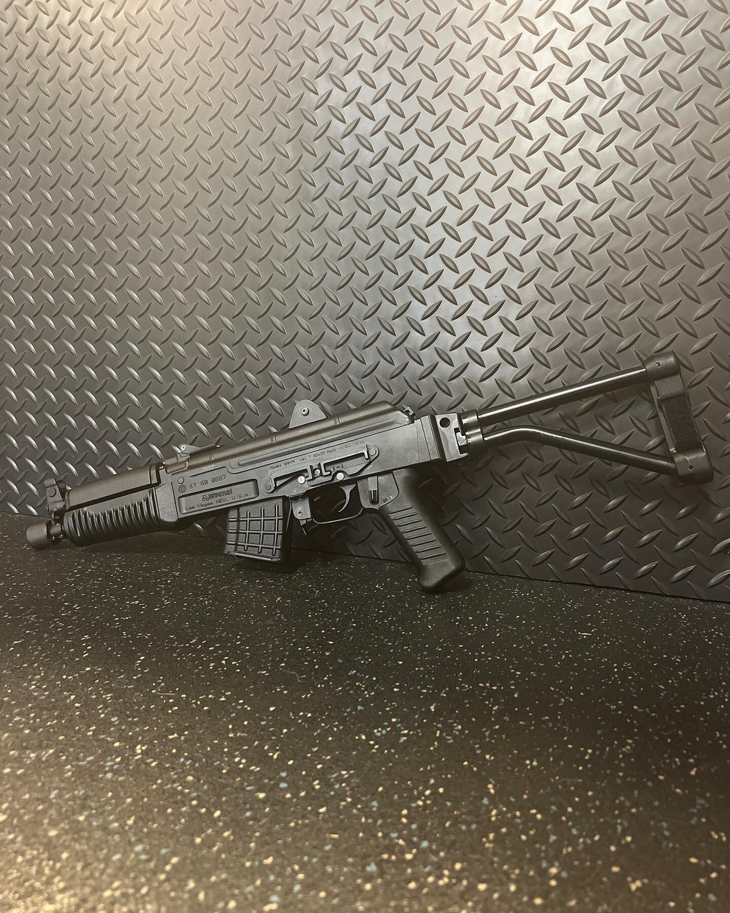 A beautiful new ARSENAL SAM7K-44 ready for her new owner! Outfitted with the CNC Warrior brace