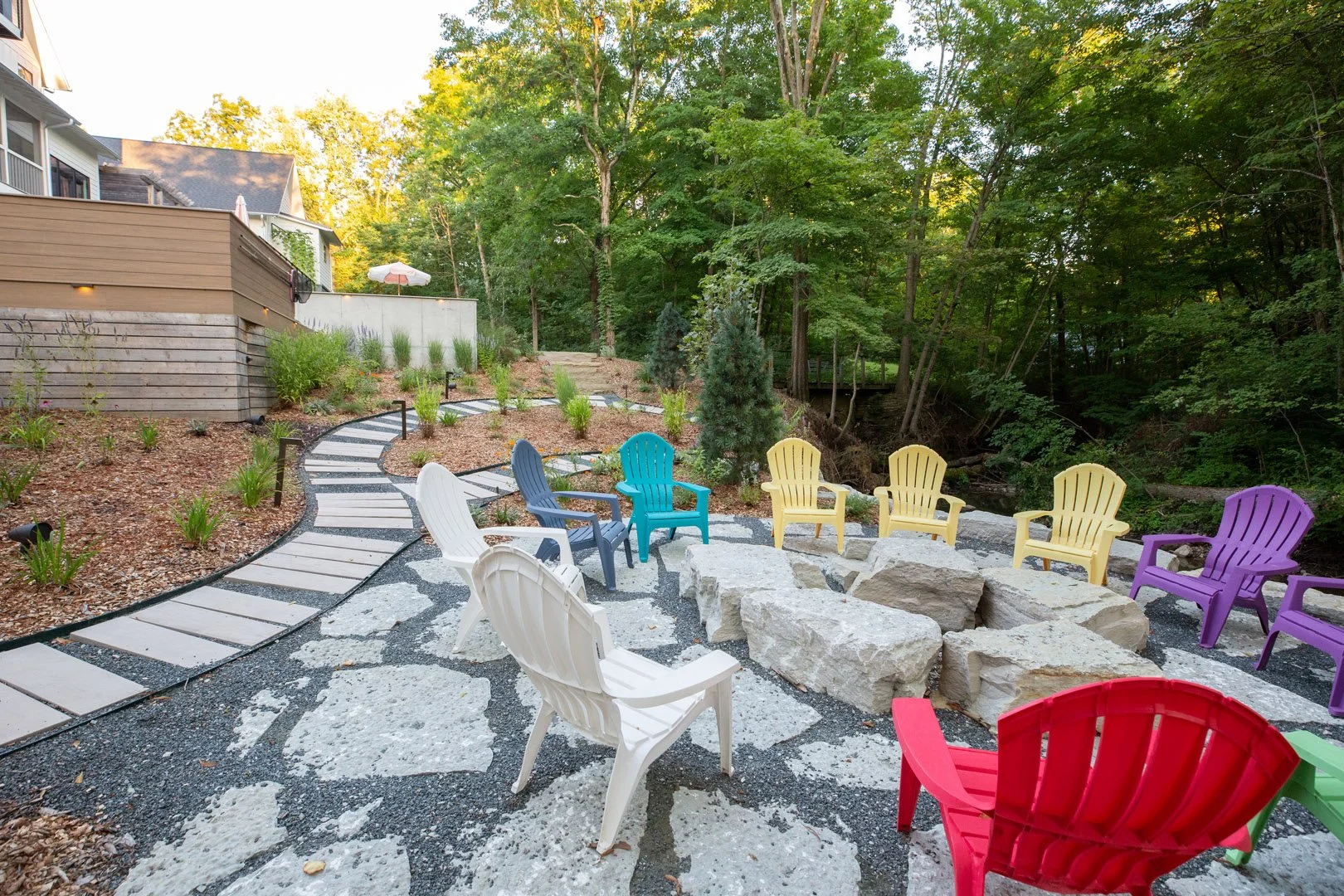 Creekside Terrace — Earth Land Arch