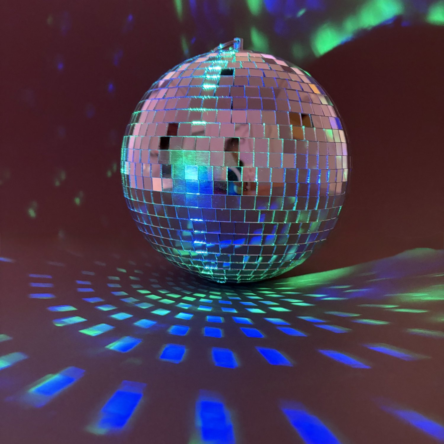 Casco De Bola De Discoteca De 25 Cm Con Parches De Espejo Reflectantes, Hecho A Mano En PP, Para Fiestas, DJ Y Halloween, Talla única