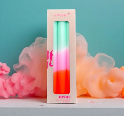 Neon Candles - Spring sorbet