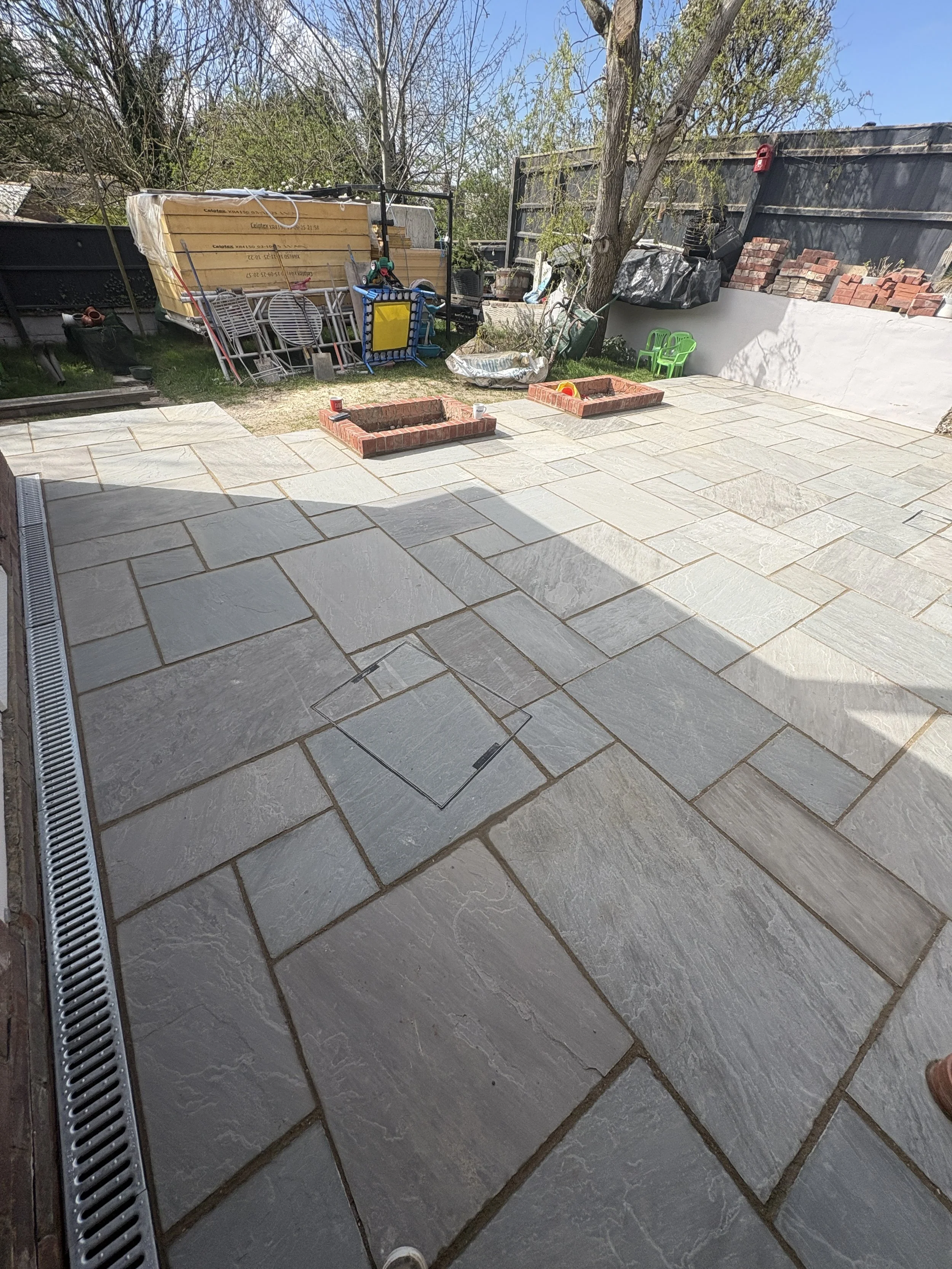 New patio