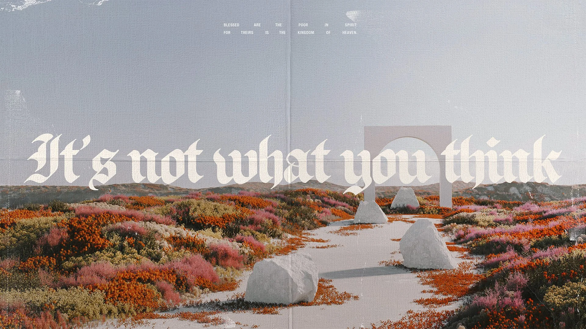 It’s not what you think…