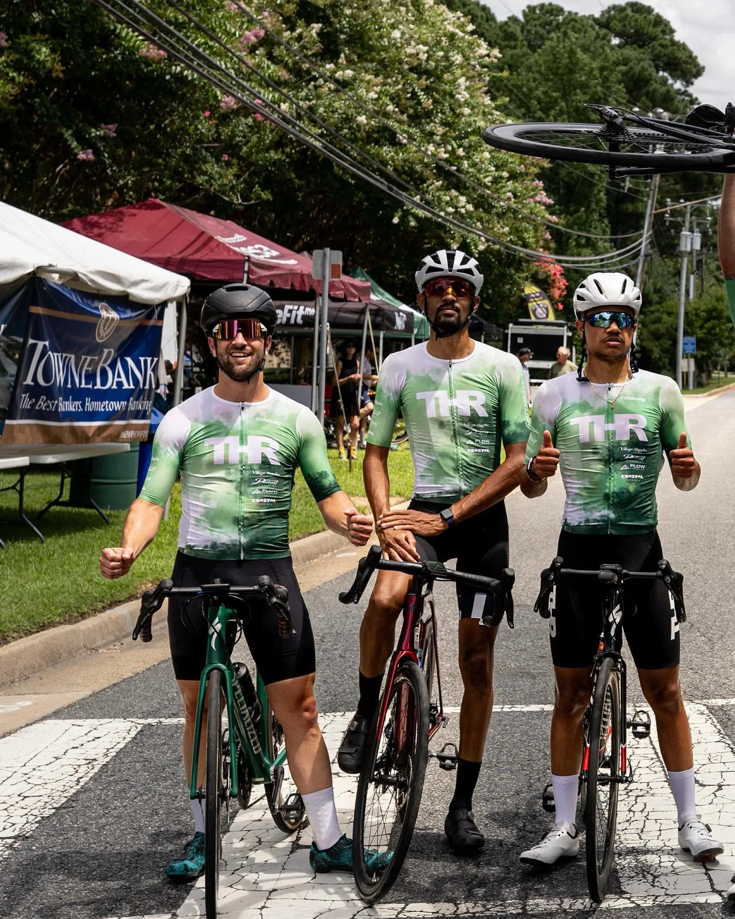 The &quot;Quatros&quot; got it done on Saturday at the  Chesapeake Criterium. A whole season of racing together on weekends and Thursday nights at Todd Stadium culminated in some great teamwork to help @most.rice claim the Cat 4 State Championship. I