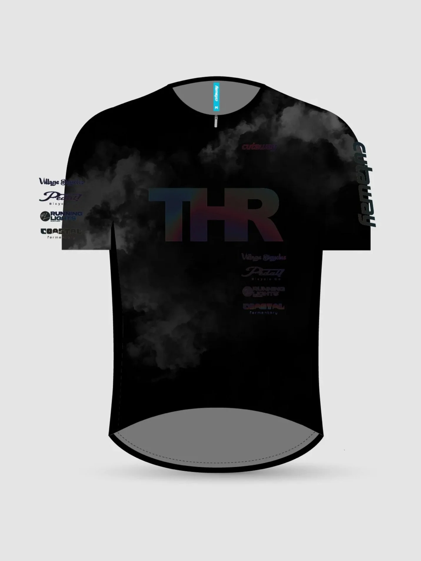 Always fun to work on new projects with @cutawayusa and this time it's a new alternate jersey for the nasty days on a bike when white isn't practical.

Cutaway's Black Friday sale just started so check out their website for 25% off everything includi