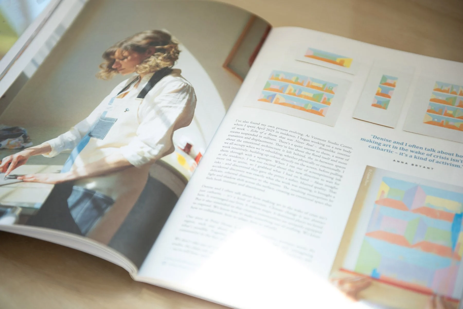 Telling the story: Writing a feature for pressing matters
