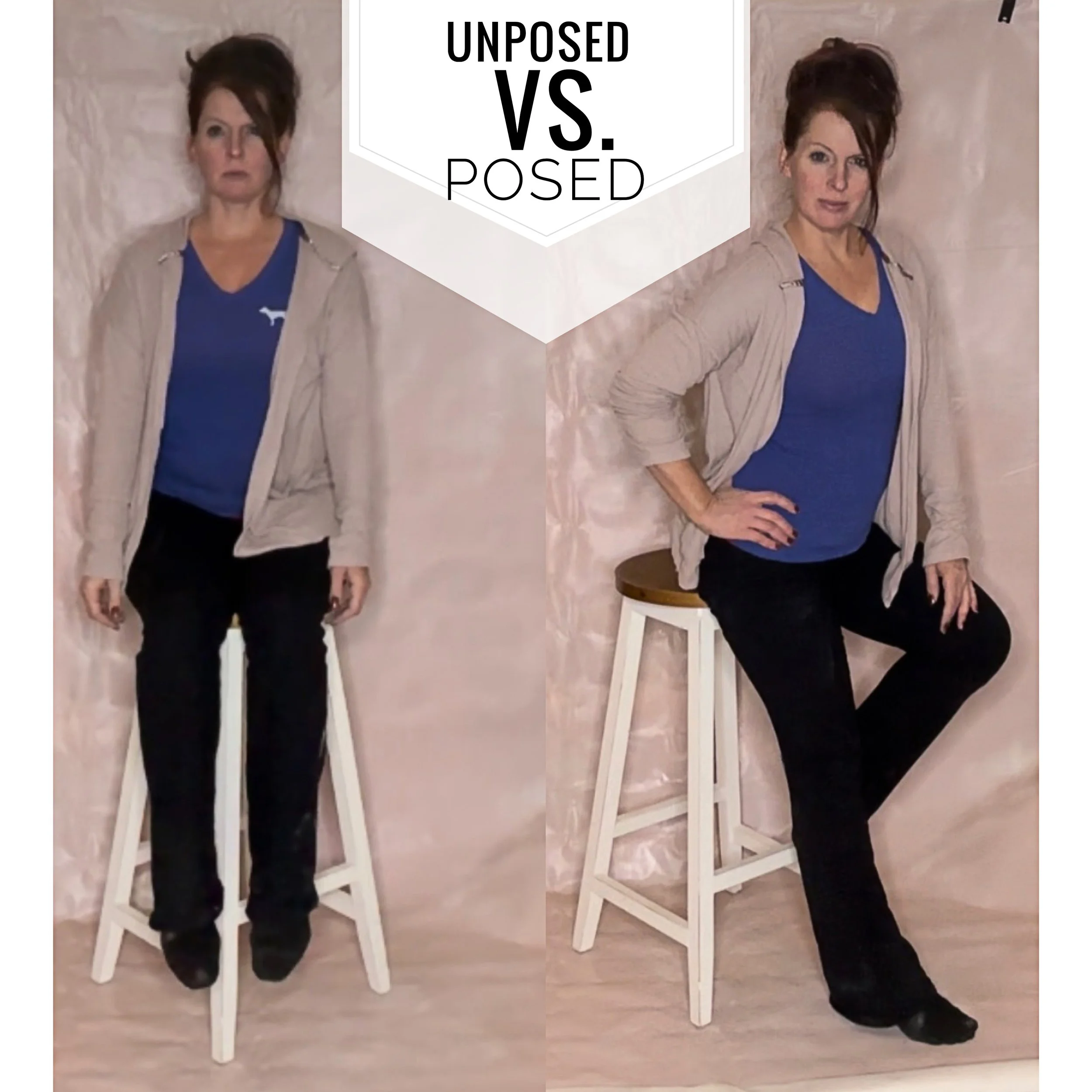 Unposed vs. Posed Portraits 