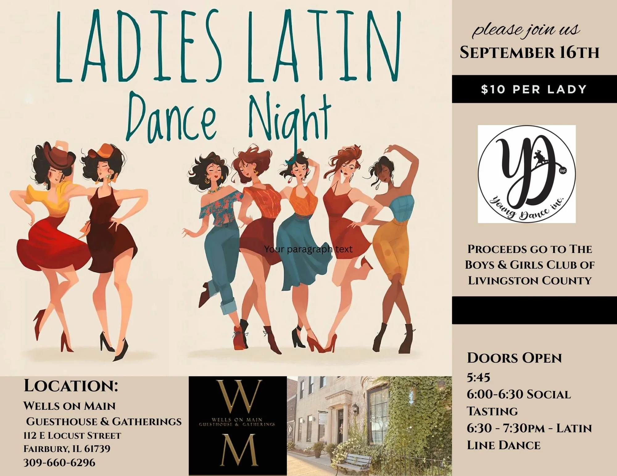Ladies Latin Dance Night