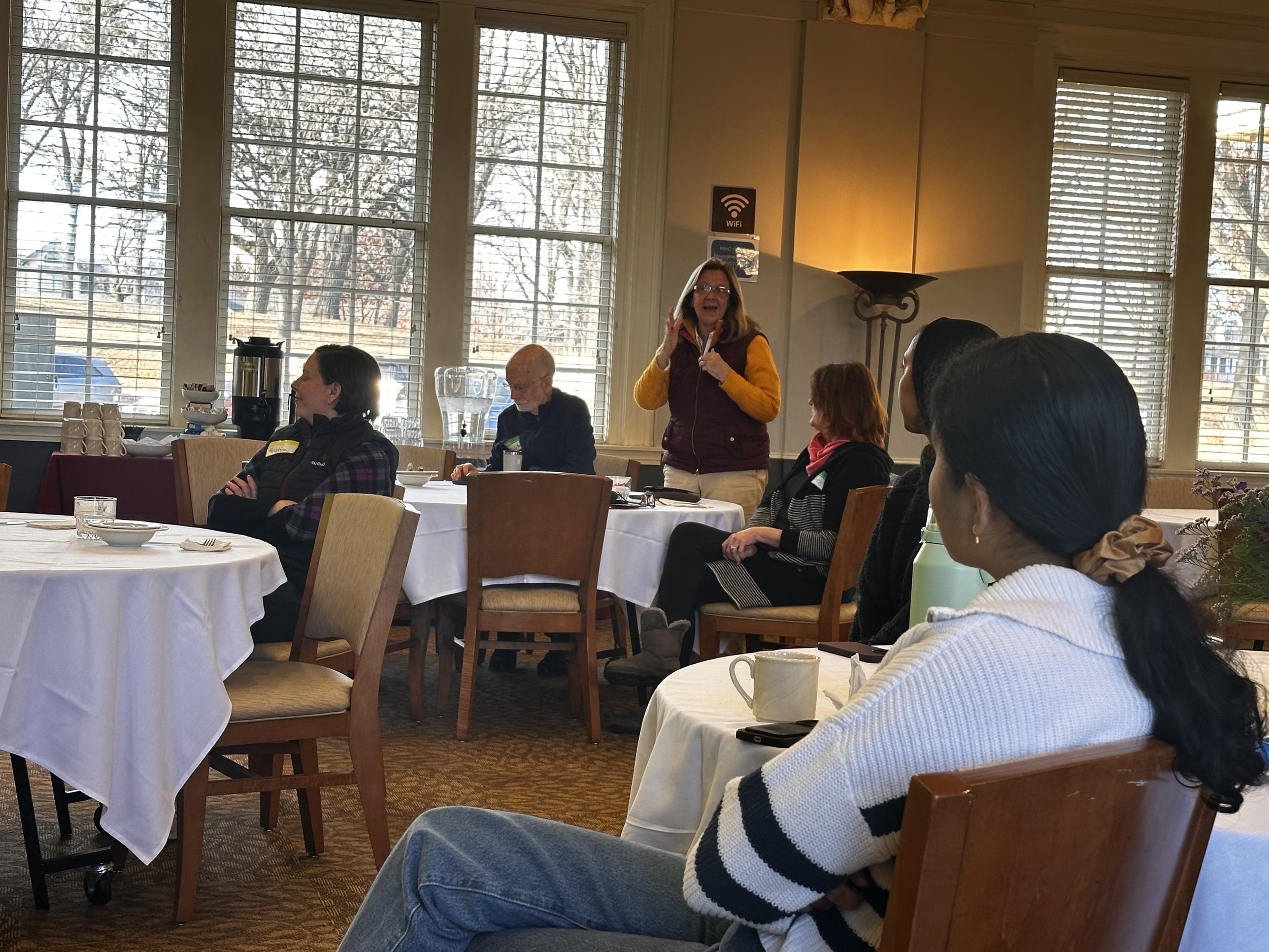 Dr. Sheila Riggs, DDS, a 2024-25 mentor, encouraged fellows to run for elected office.