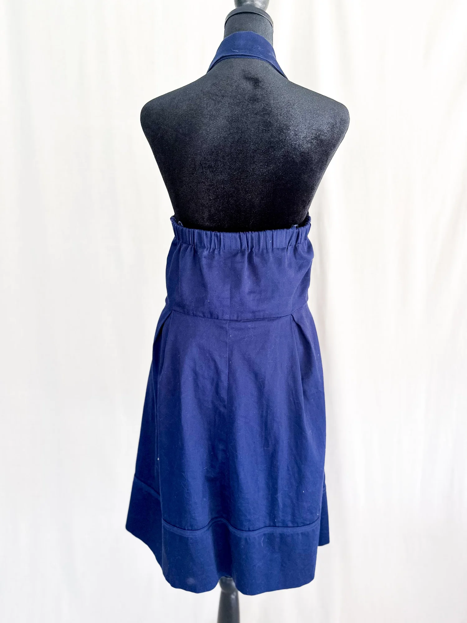 halter neck maxi dress pattern Side Slit Halter Neck Backless Maxi Dress Sewing Pattern main image 1