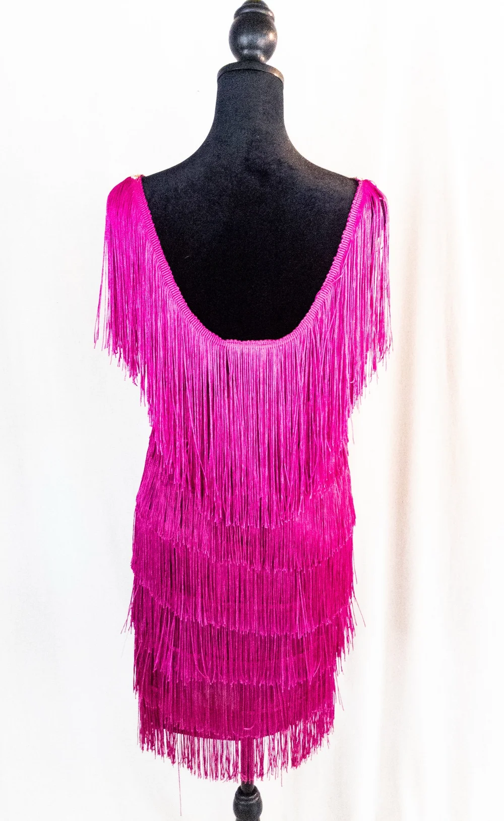 Vintage Hot Pink Flapper Dress (S)  Millie Vintagemillie-vintage
