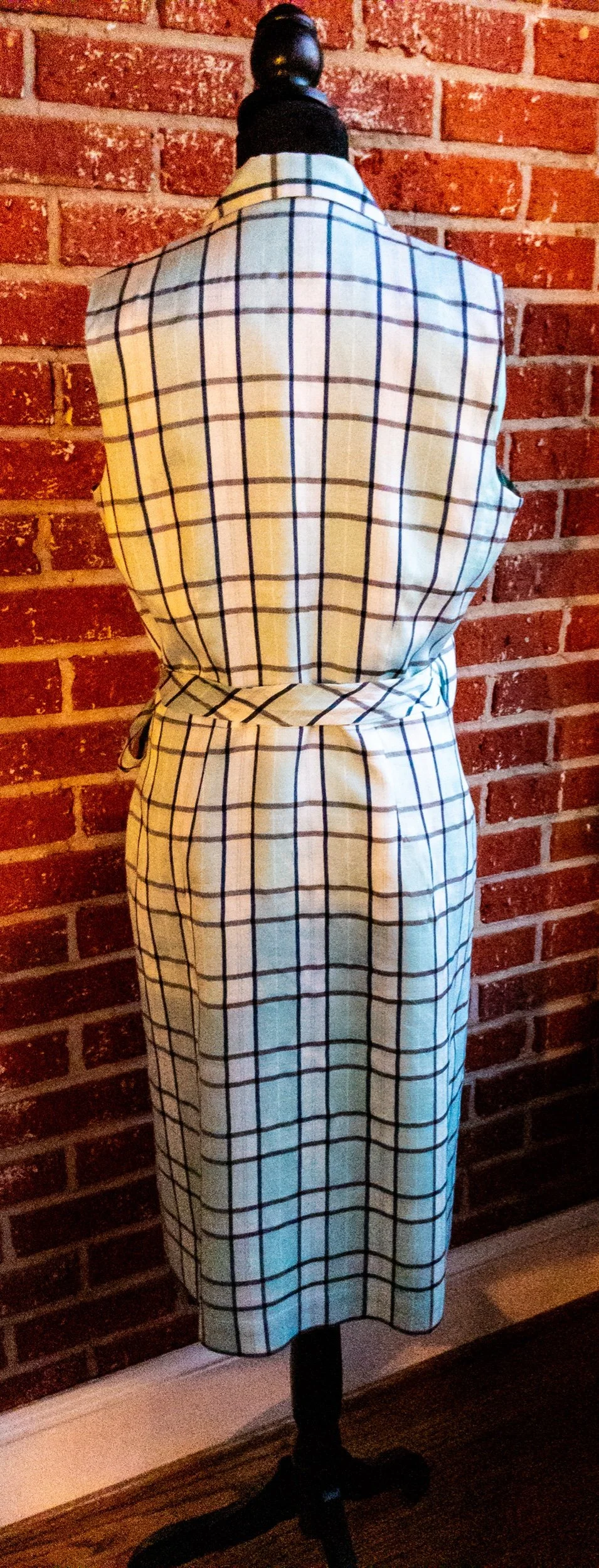 Vintage 90s Plaid Silk Dress (14)  Millie Vintagemillie-vintage