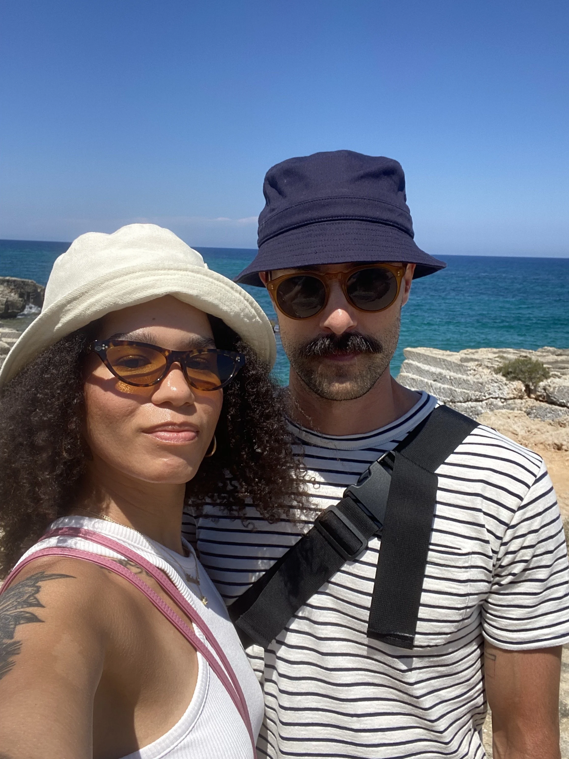 dustin and natasha in puglia, italy