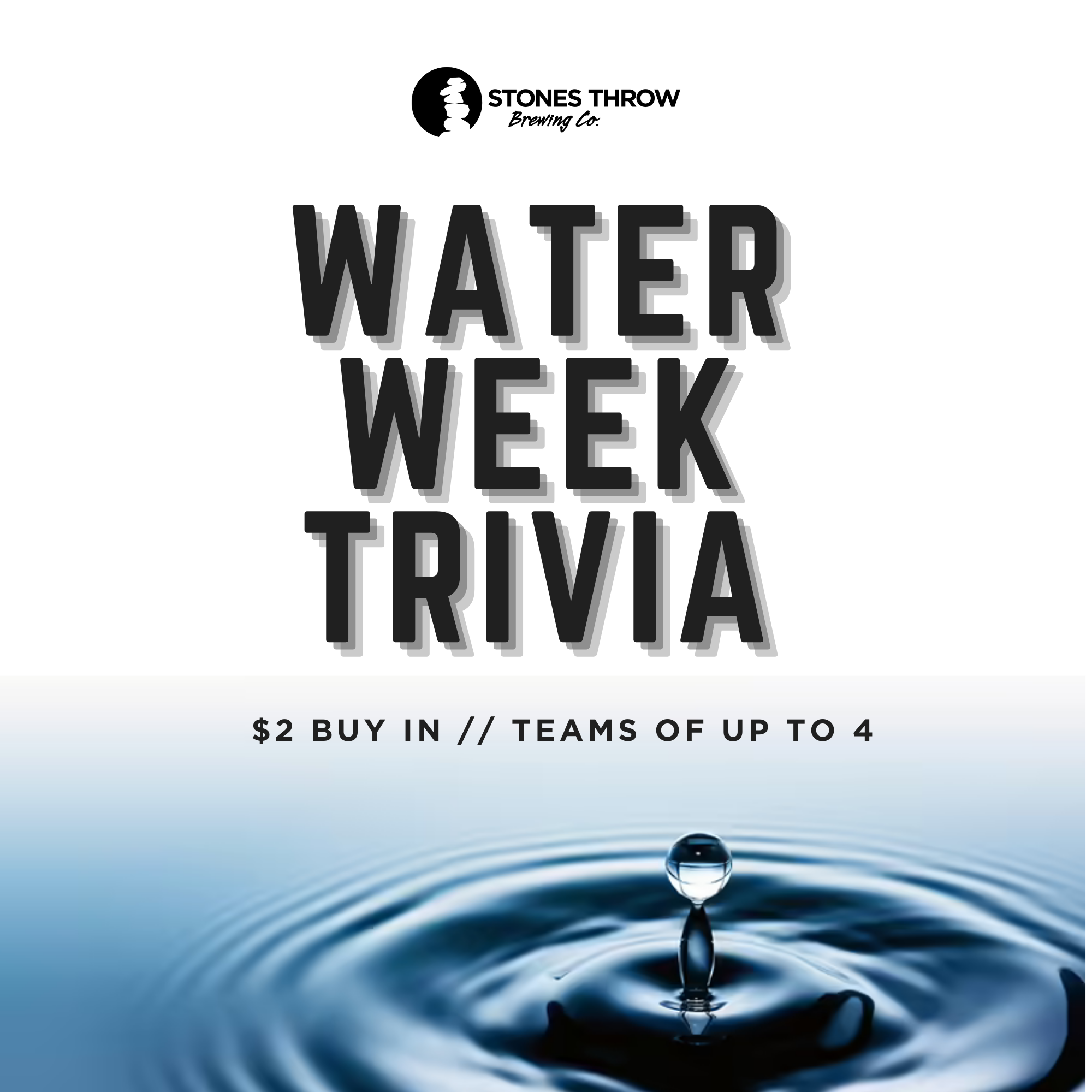 Thursday Trivia - Water Week Themed