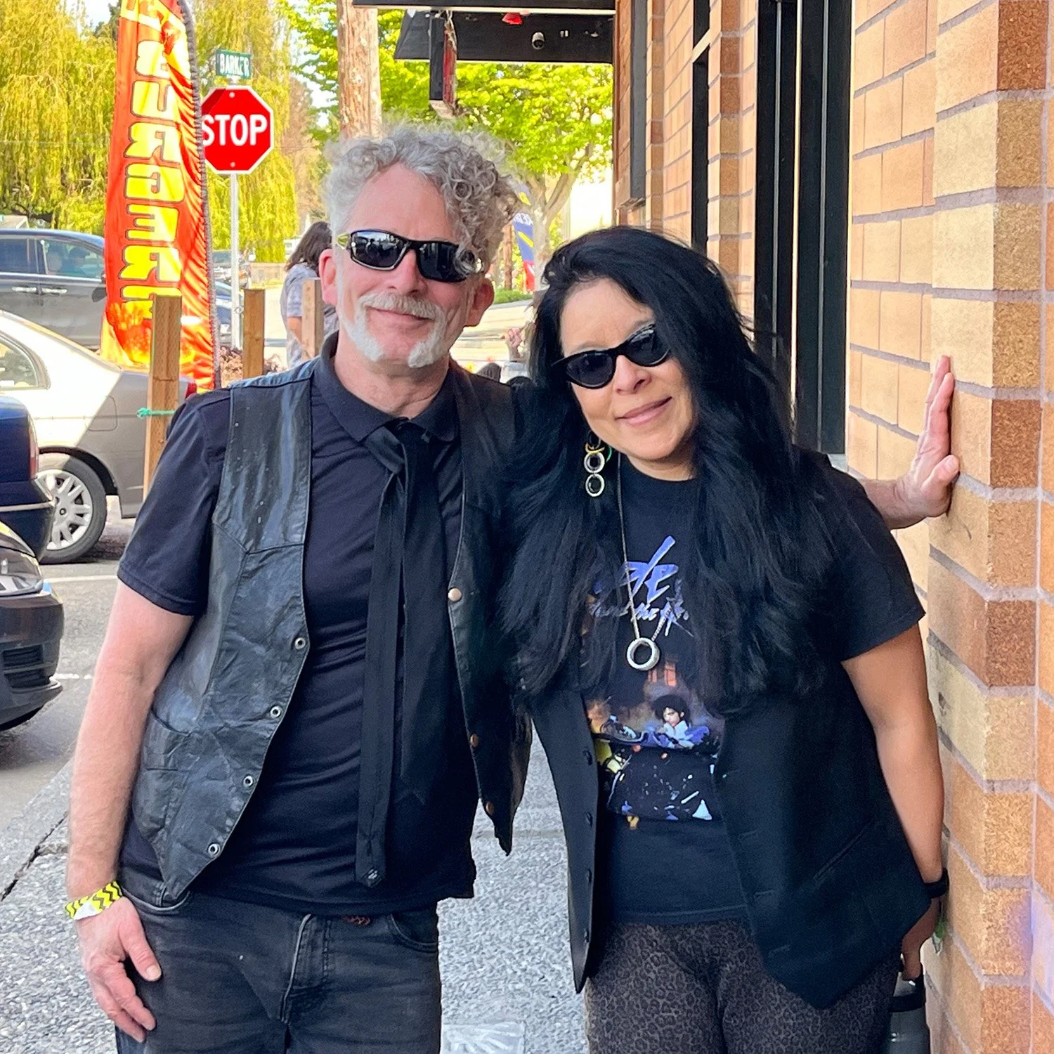 Bob Paltrow and Selena Mac