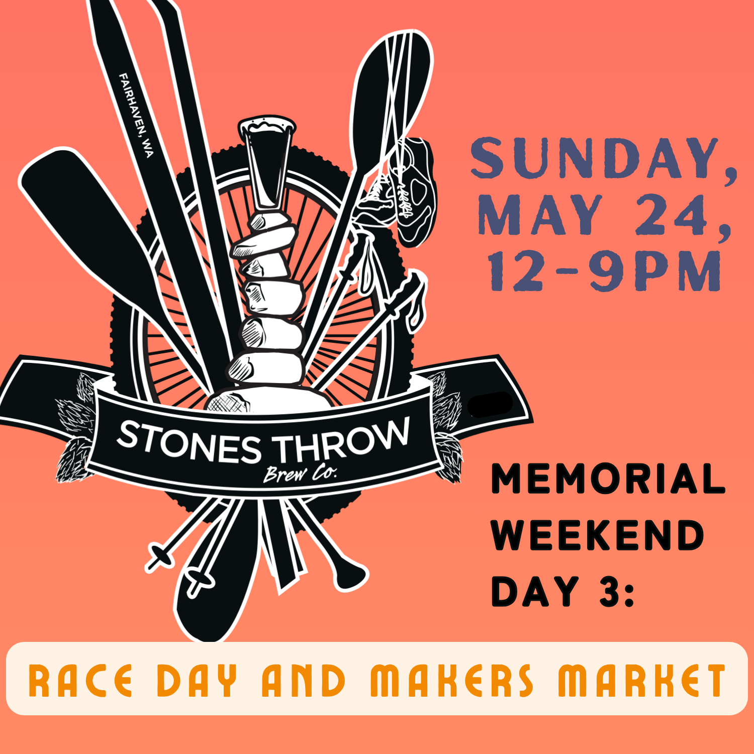 Memorial Weekend Block Party Day 3: Race Day Makers Market